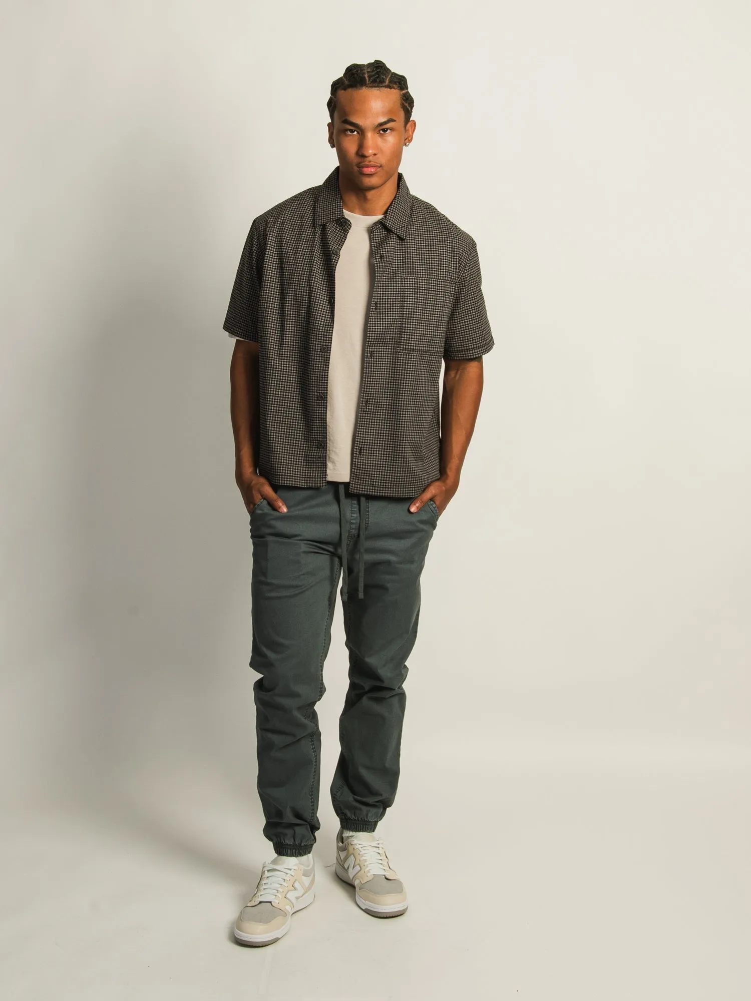 TAINTED SLIM JOGGER - BLUE sold by Boathouse product image thumbnail 2