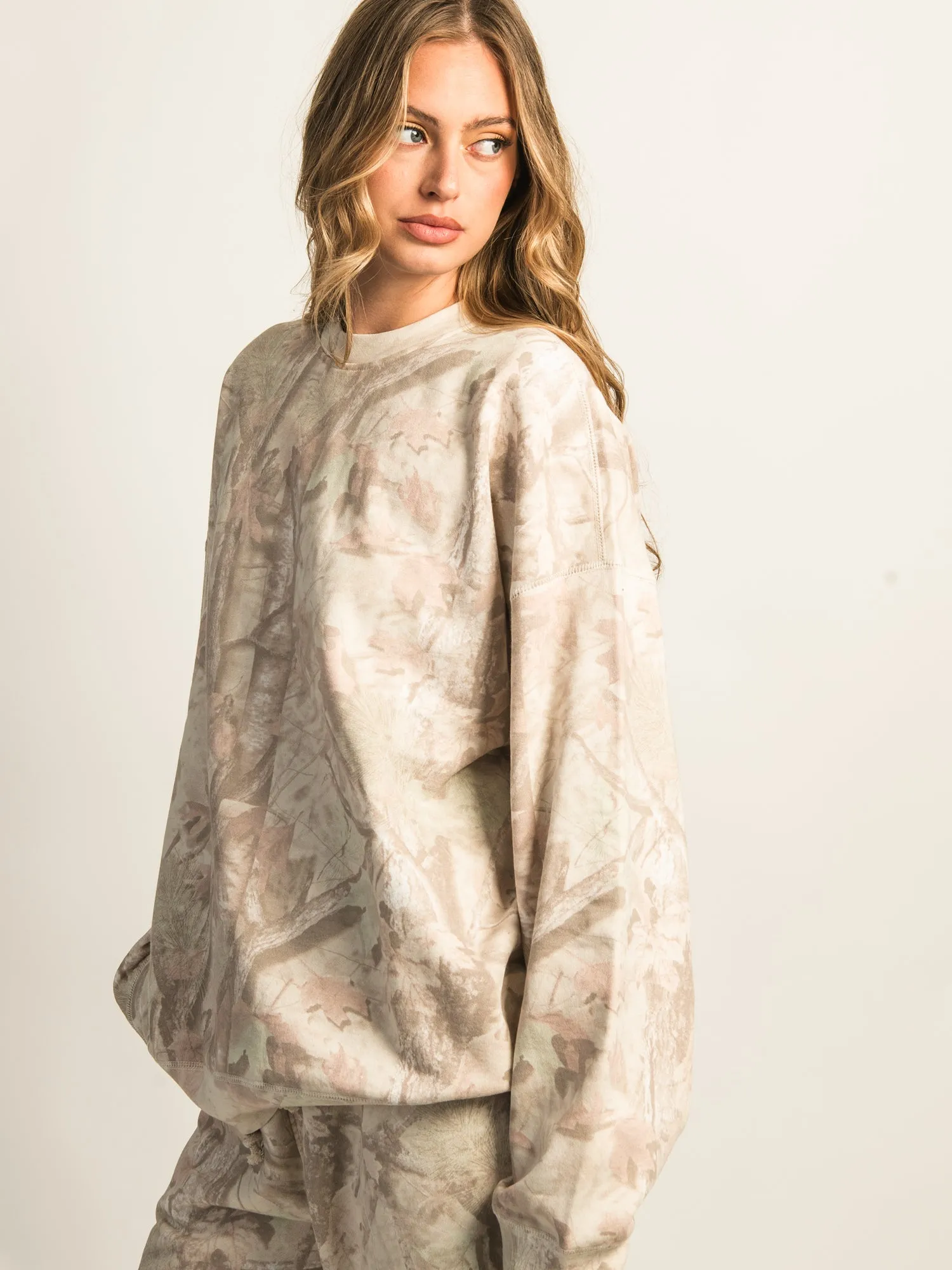 HARLOW MICHELLE CREWNECK - CAMOUFLAGE sold by Boathouse product image thumbnail 3