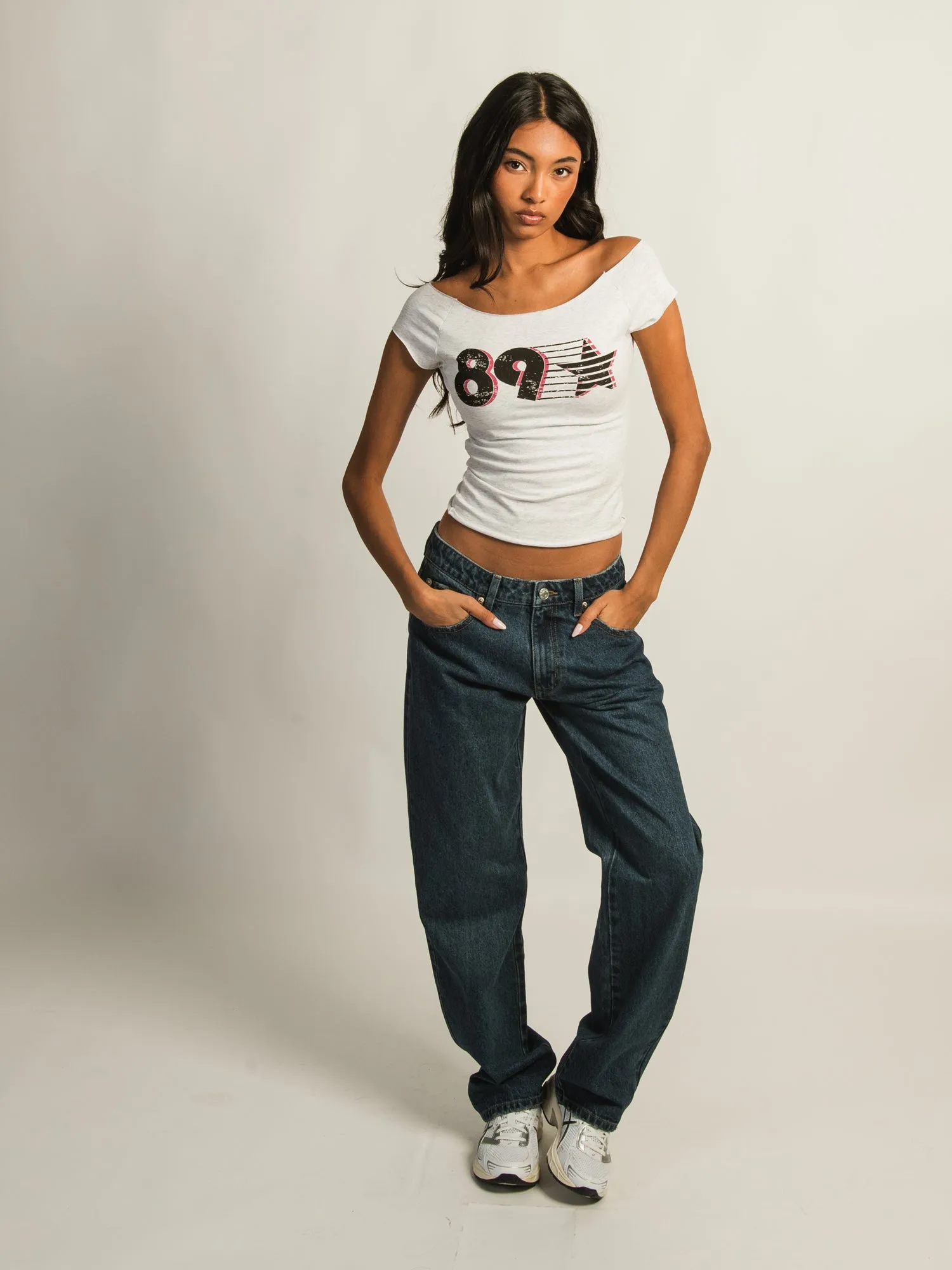 HARLOW CLAIRE PRINT TEE - CLOUD sold by Boathouse product image thumbnail 2