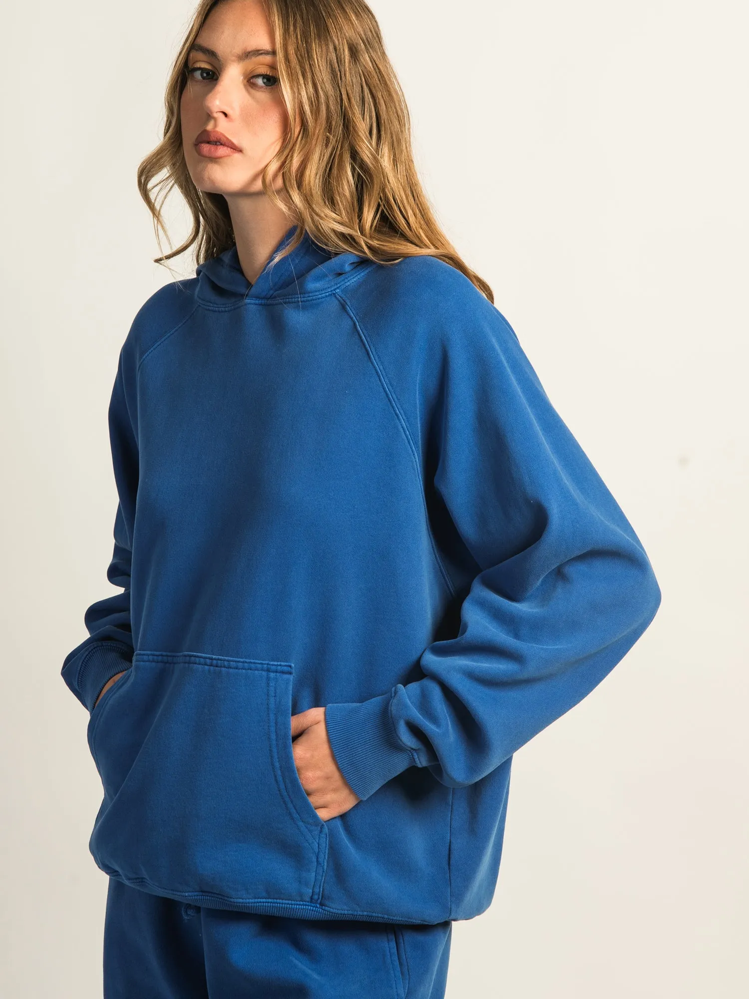 HARLOW CLOUD HOODIE - COBALT sold by Boathouse product image thumbnail 4
