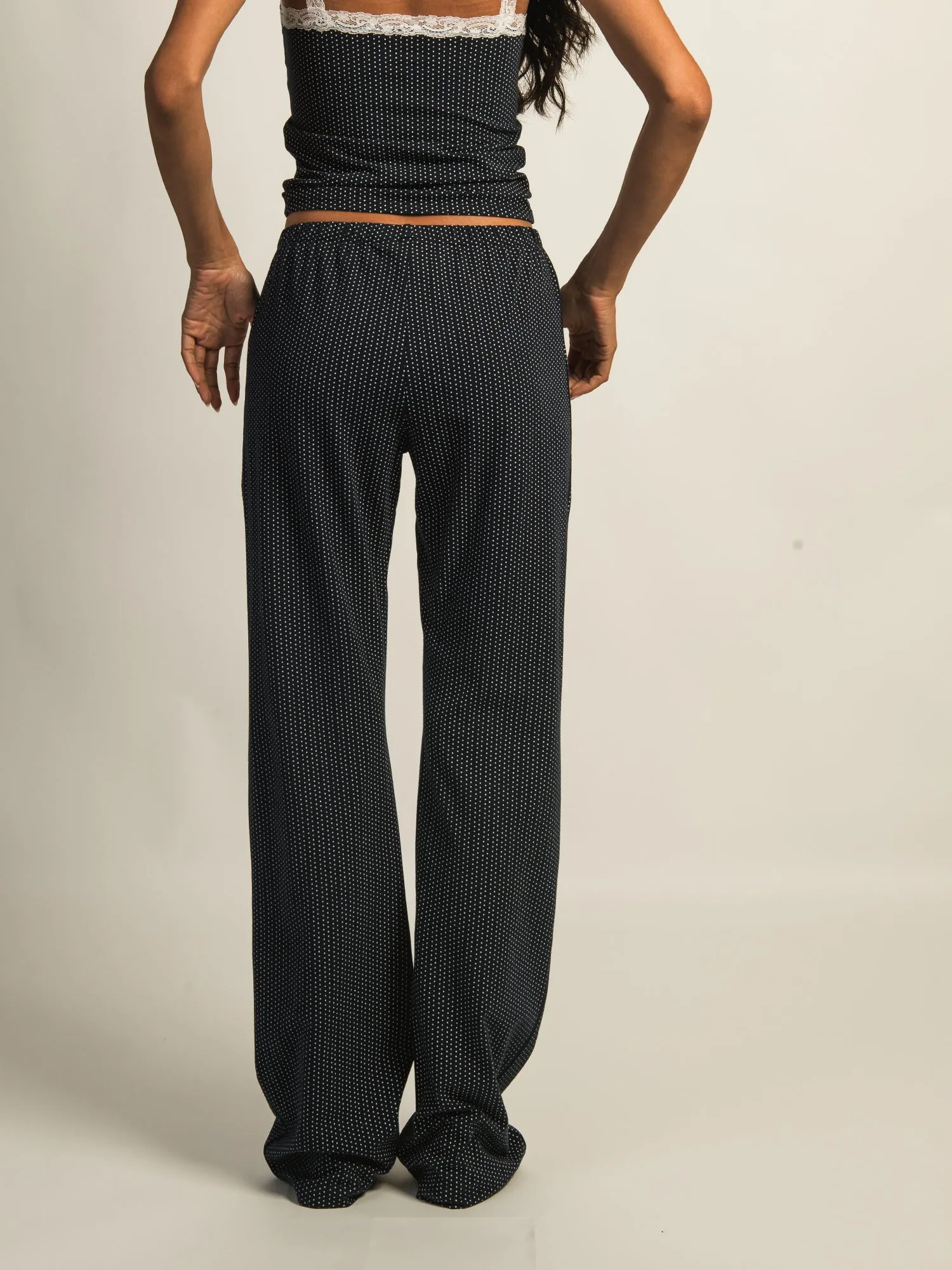 HARLOW PAYTON PRINT JERSEY PANT - NAVY sold by Boathouse product image thumbnail 5