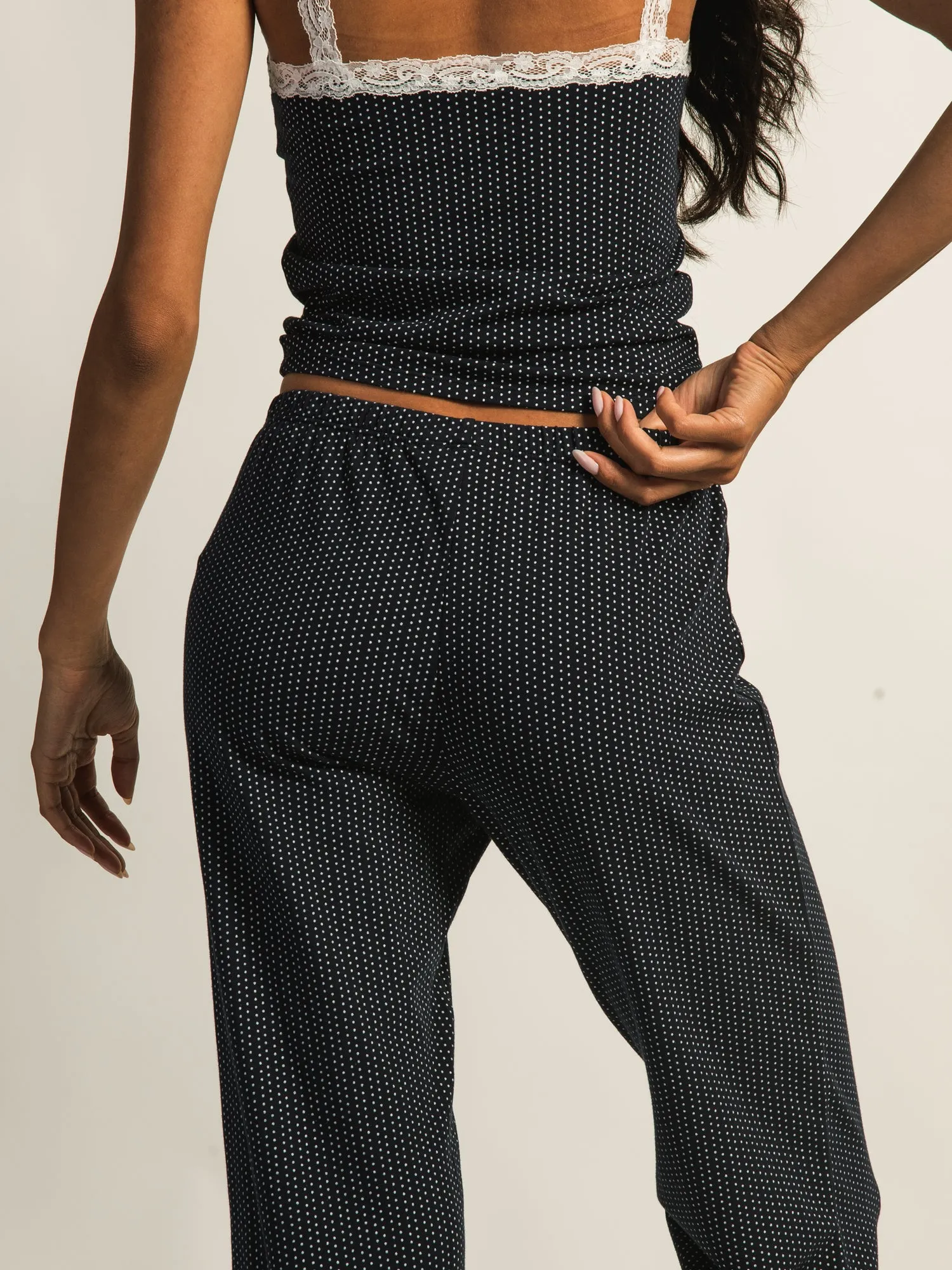 HARLOW PAYTON PRINT JERSEY PANT - NAVY sold by Boathouse product image thumbnail 4
