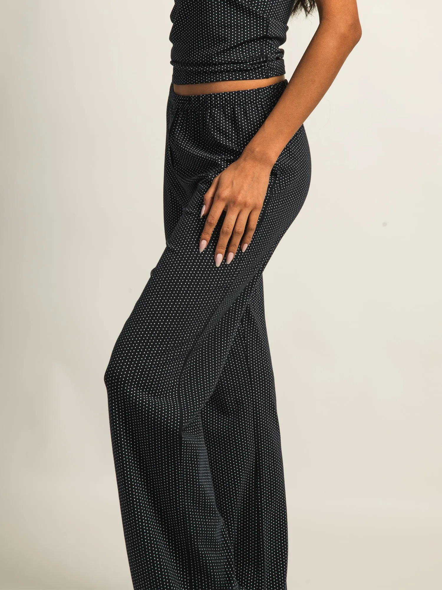 HARLOW PAYTON PRINT JERSEY PANT - NAVY sold by Boathouse product image thumbnail 3