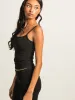 HARLOW GIA TANK TOP - BLACK sold by Boathouse