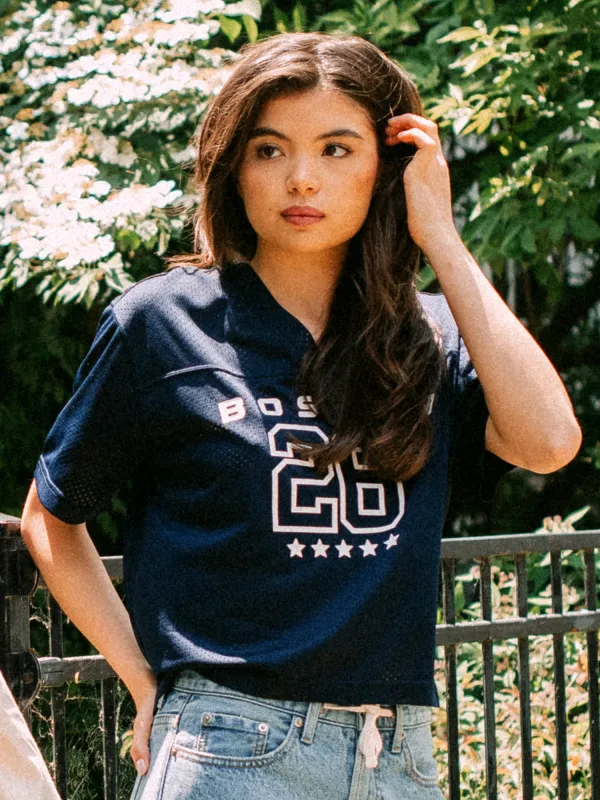 HARLOW PINNY TEE - NAVY sold by Boathouse