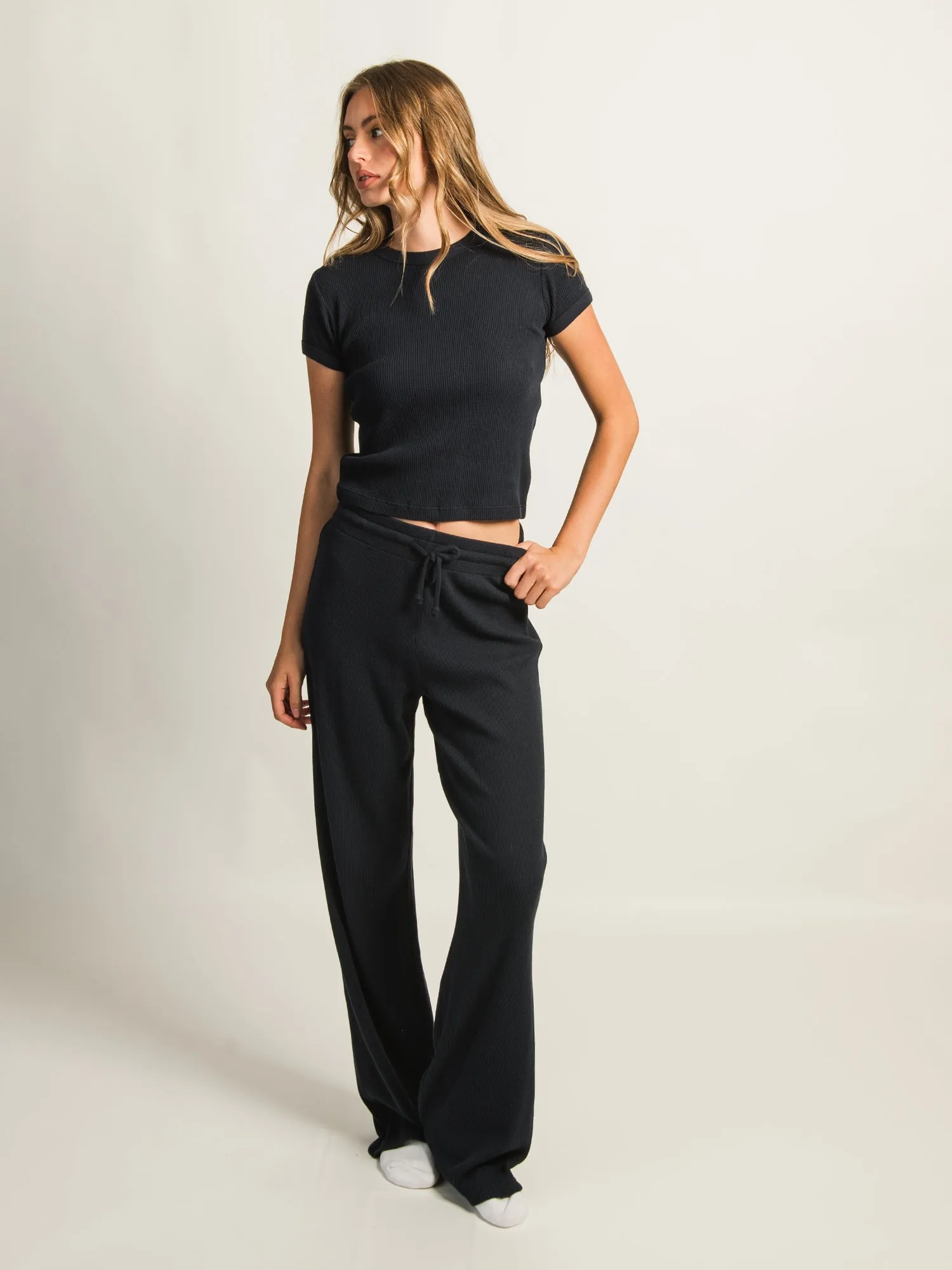 HARLOW WINNIE LOUNGE PANT - NAVY sold by Boathouse product image thumbnail 2