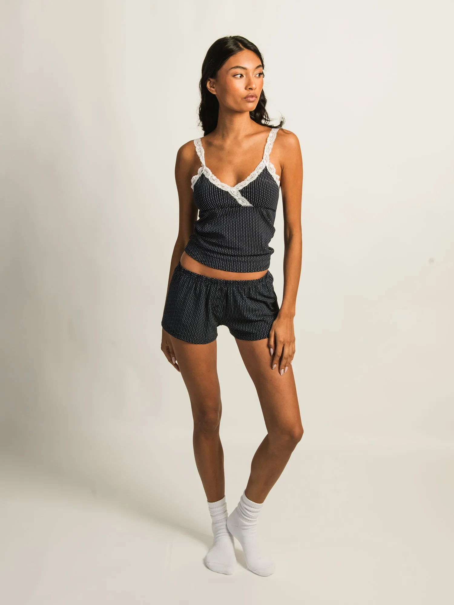HARLOW LENI PRINT TANK TOP - NAVY sold by Boathouse product image thumbnail 3