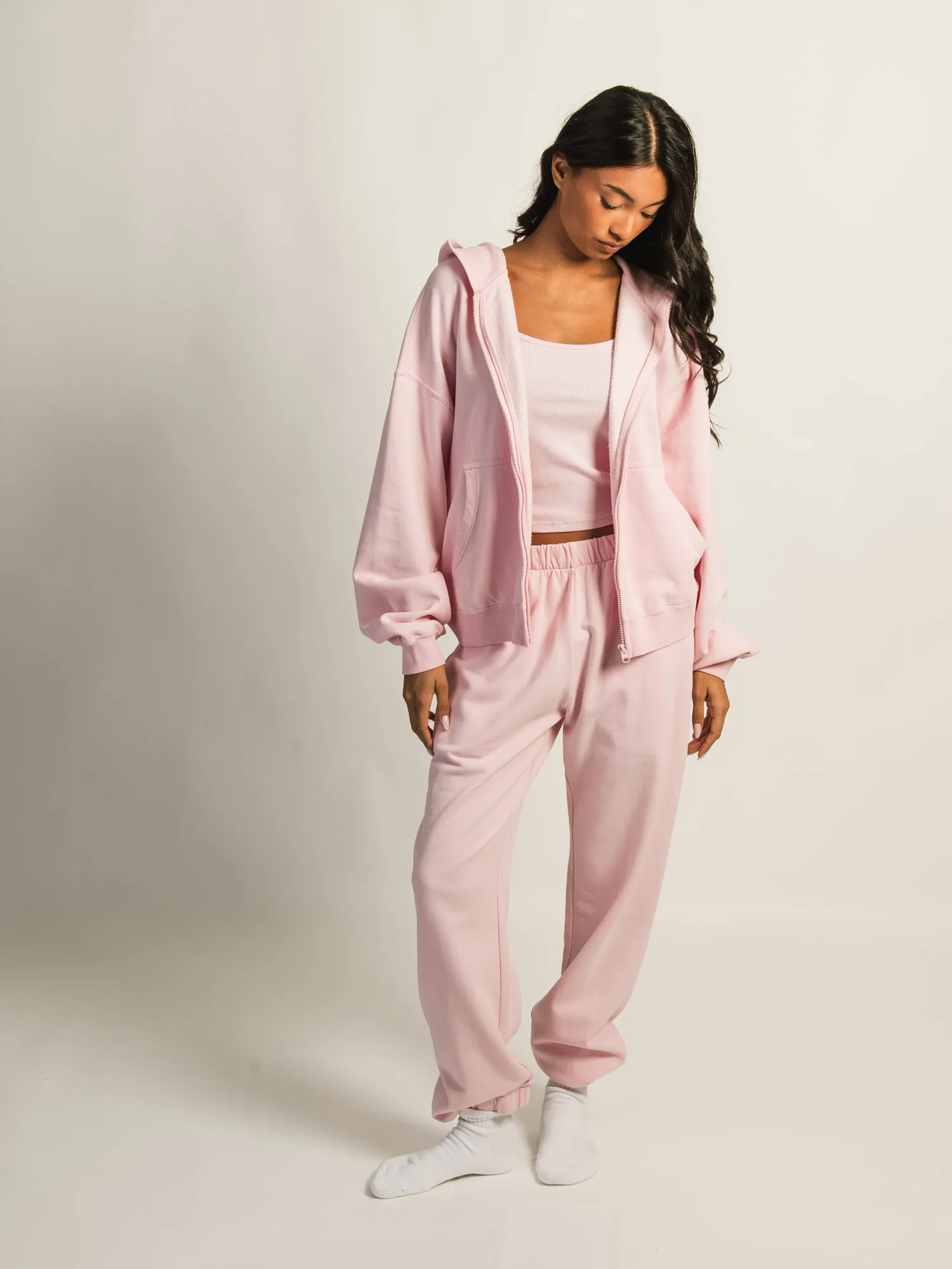 HARLOW CLOUD ZIP UP - CHERRY BLOSSOM sold by Boathouse product image thumbnail 2