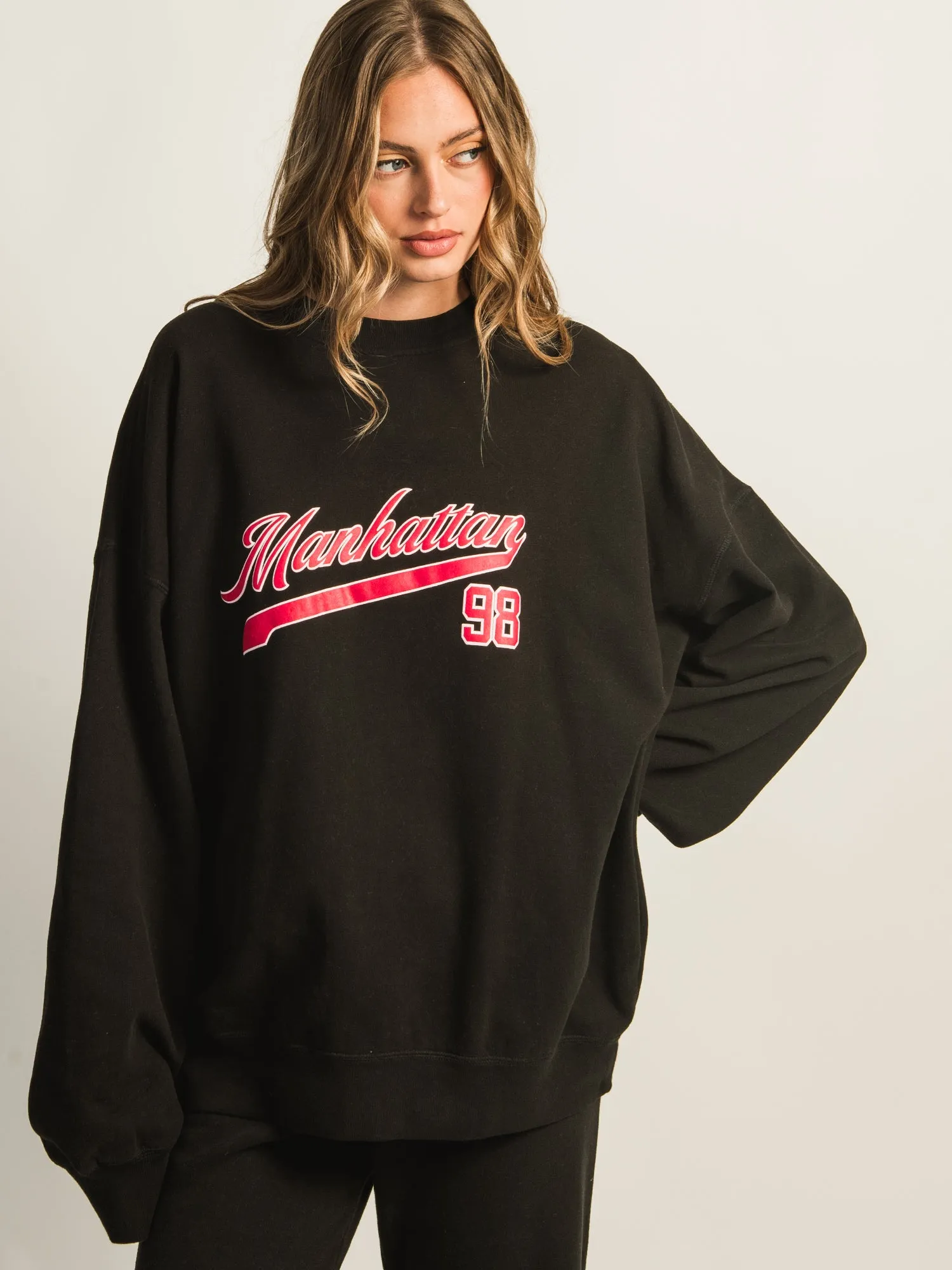 HARLOW MICHELLE CREWNECK - BLACK sold by Boathouse product image thumbnail 4