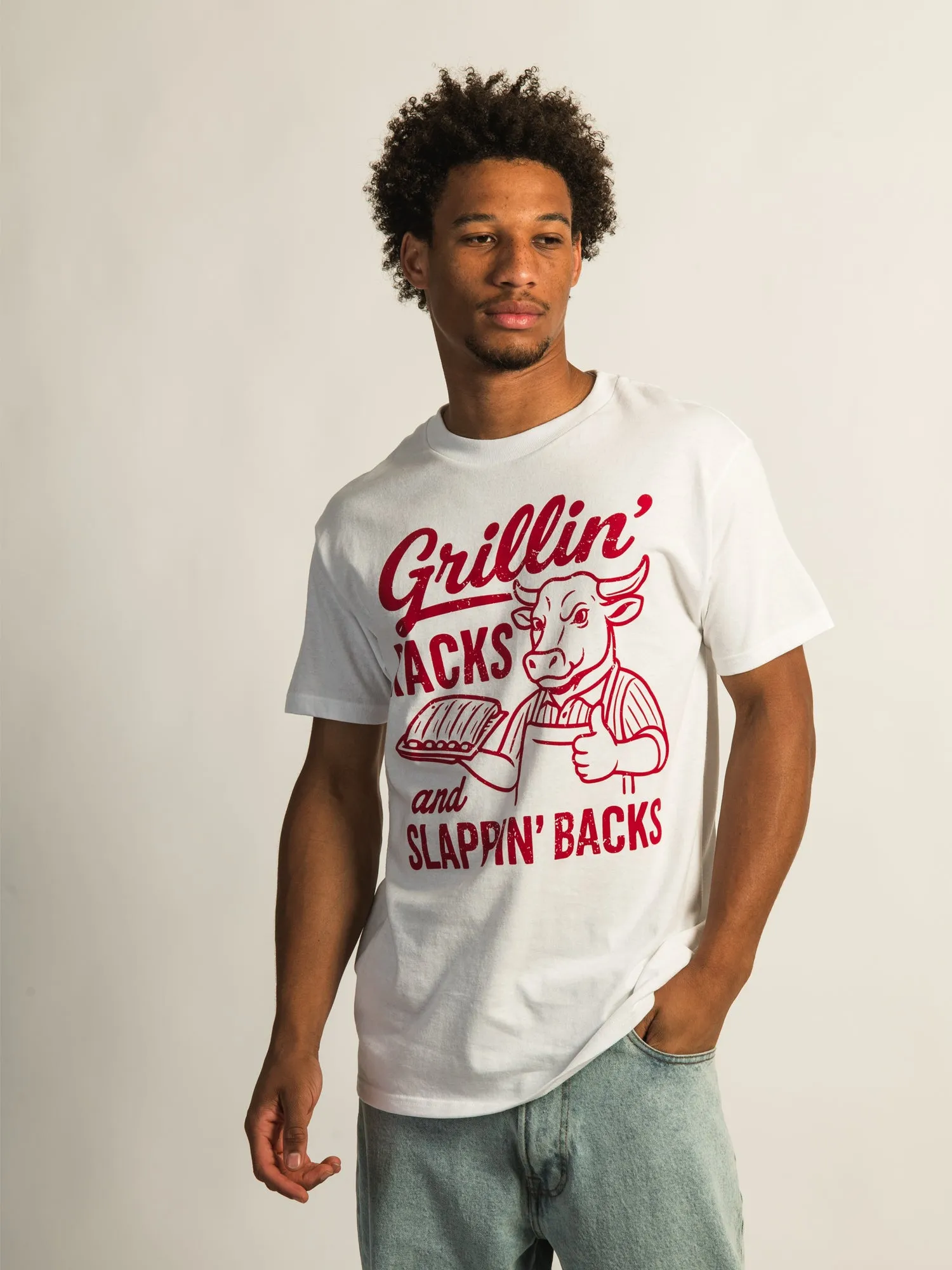 GRILLIN RACKS TEE sold by Boathouse