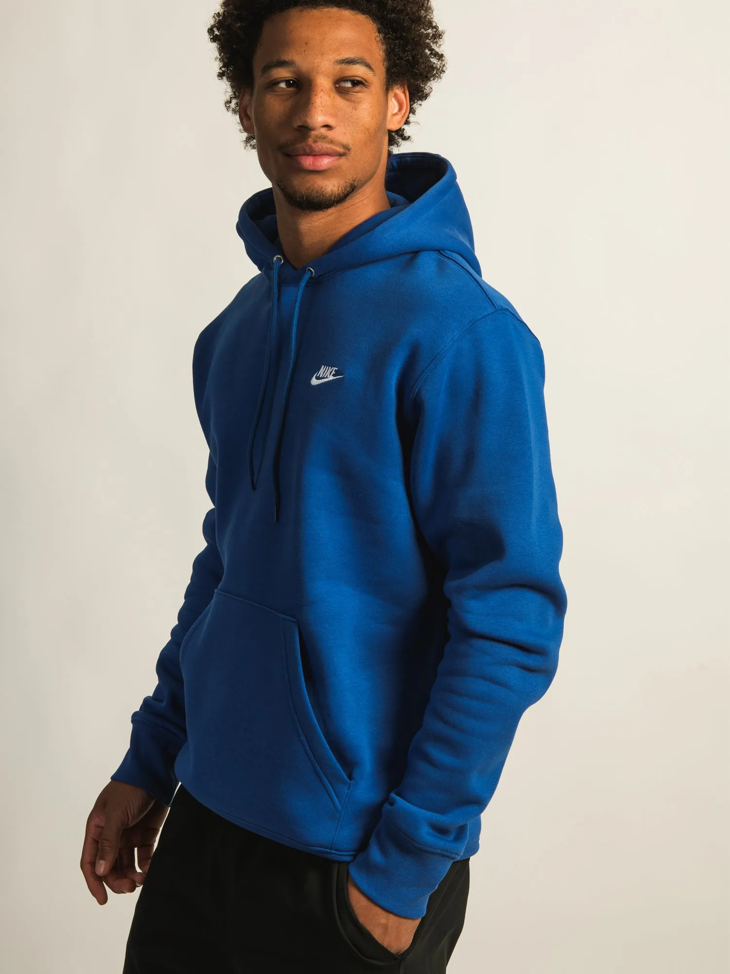 NIKE SPORTSWEAR CLUB PULL OVER HOODIE - BLUE sold by Boathouse product image thumbnail 4