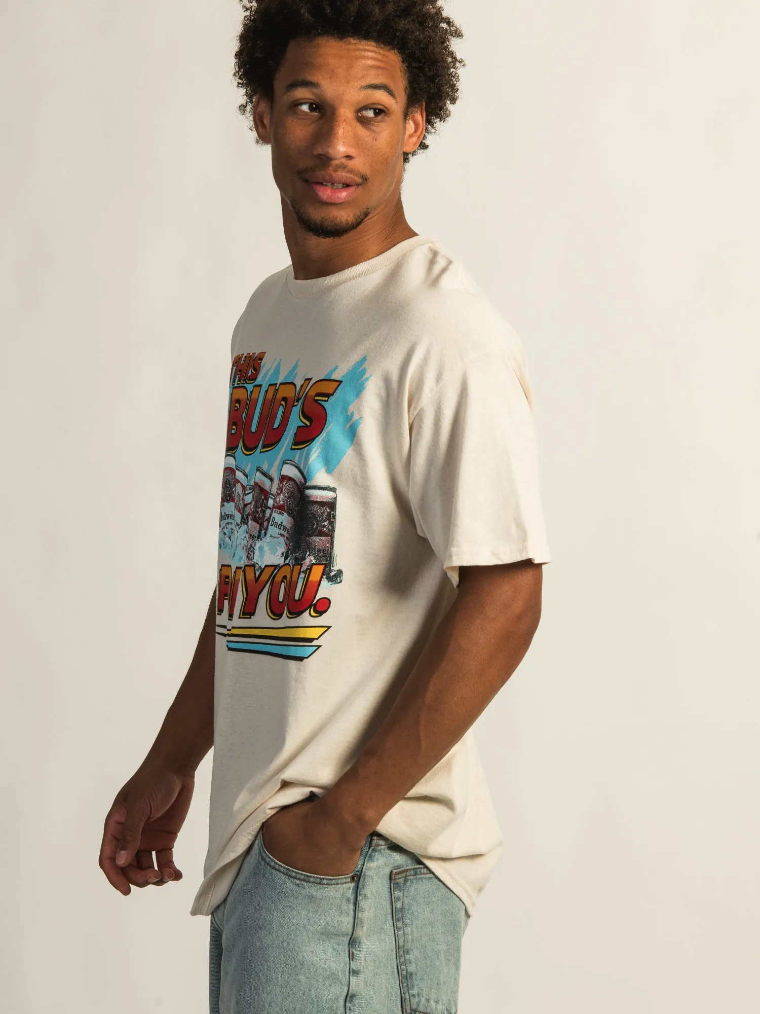 BUDWEISER RETRO T-SHIRT sold by Boathouse product image thumbnail 4