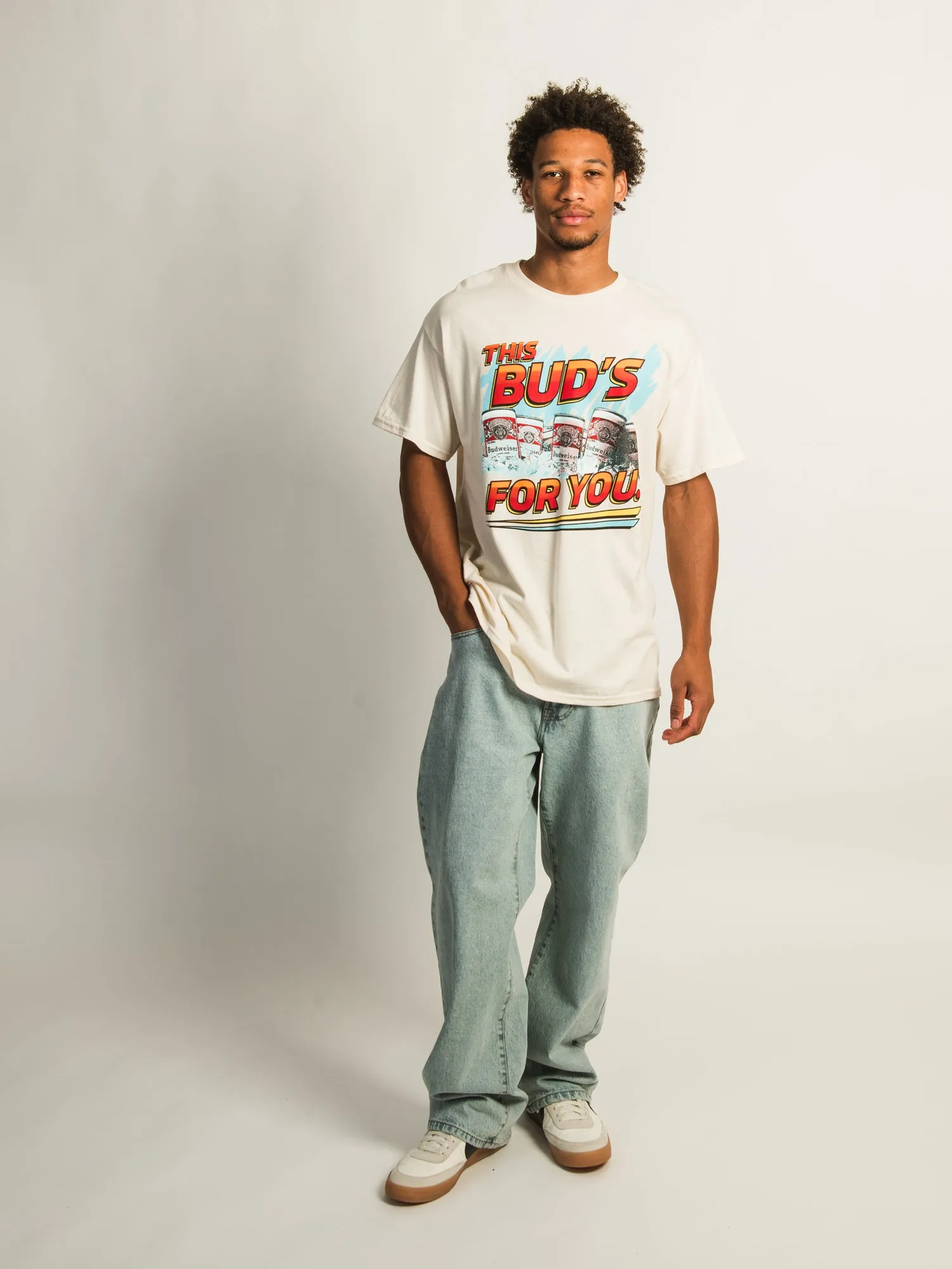BUDWEISER RETRO T-SHIRT sold by Boathouse product image thumbnail 2