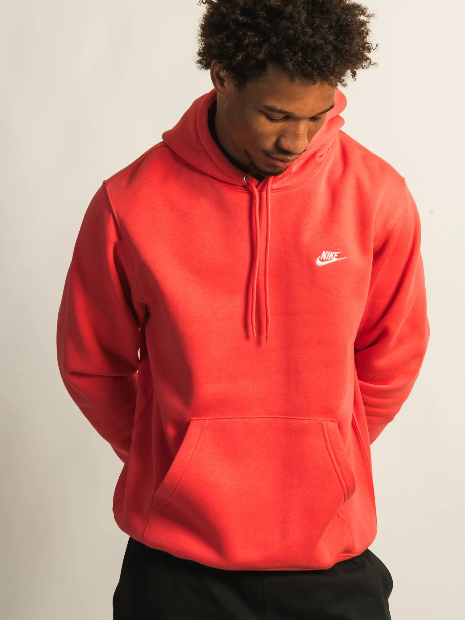 NIKE SPORTSWEAR CLUB PULL OVER HOODIE - MAGIC EMBER sold by Boathouse product image thumbnail 3