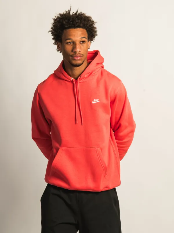NIKE SPORTSWEAR CLUB PULL OVER HOODIE - MAGIC EMBER sold by Boathouse