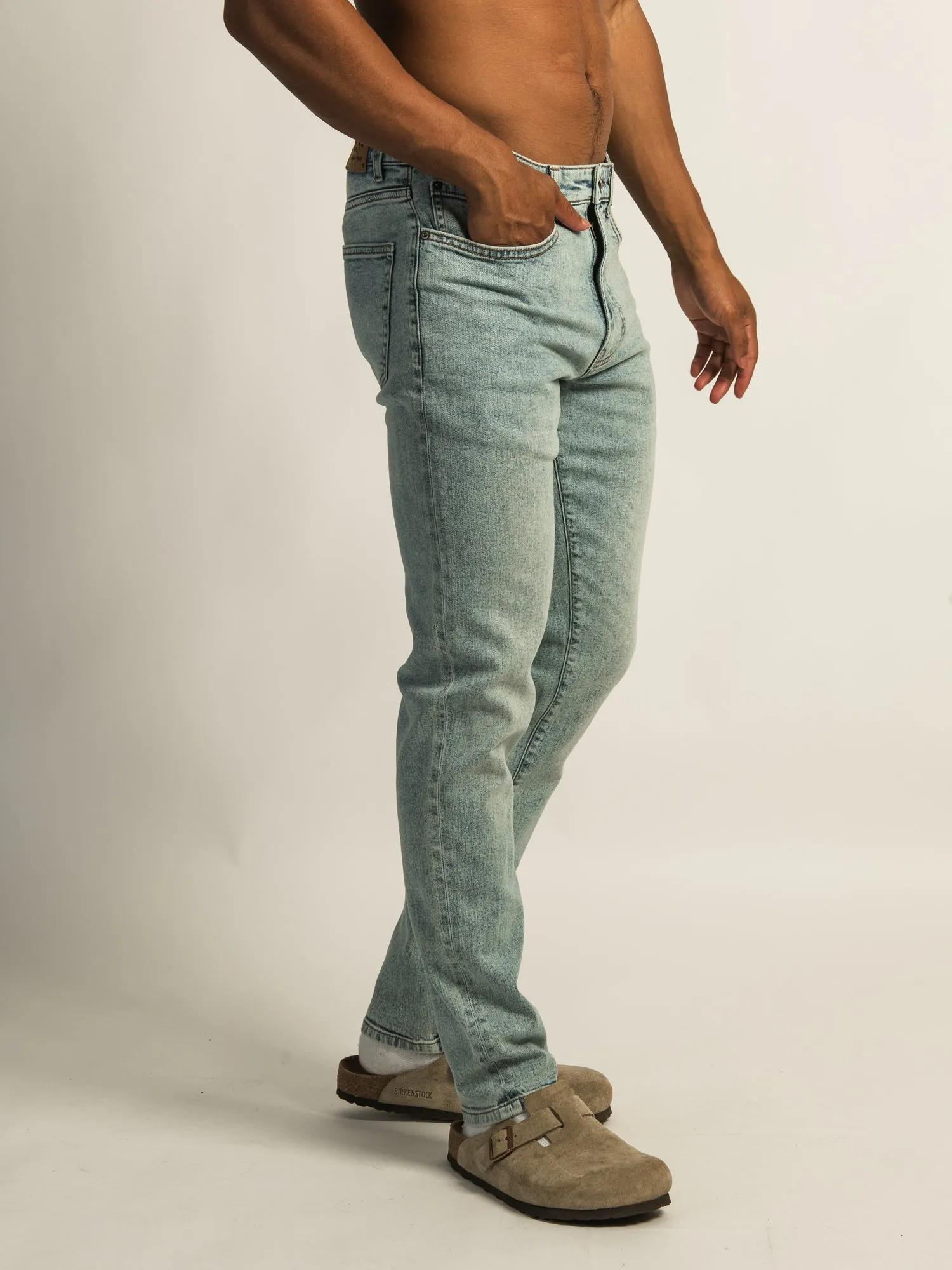TAINTED ATHLETIC FIT DENIM - LIGHT WASH DENIM sold by Boathouse product image thumbnail 3