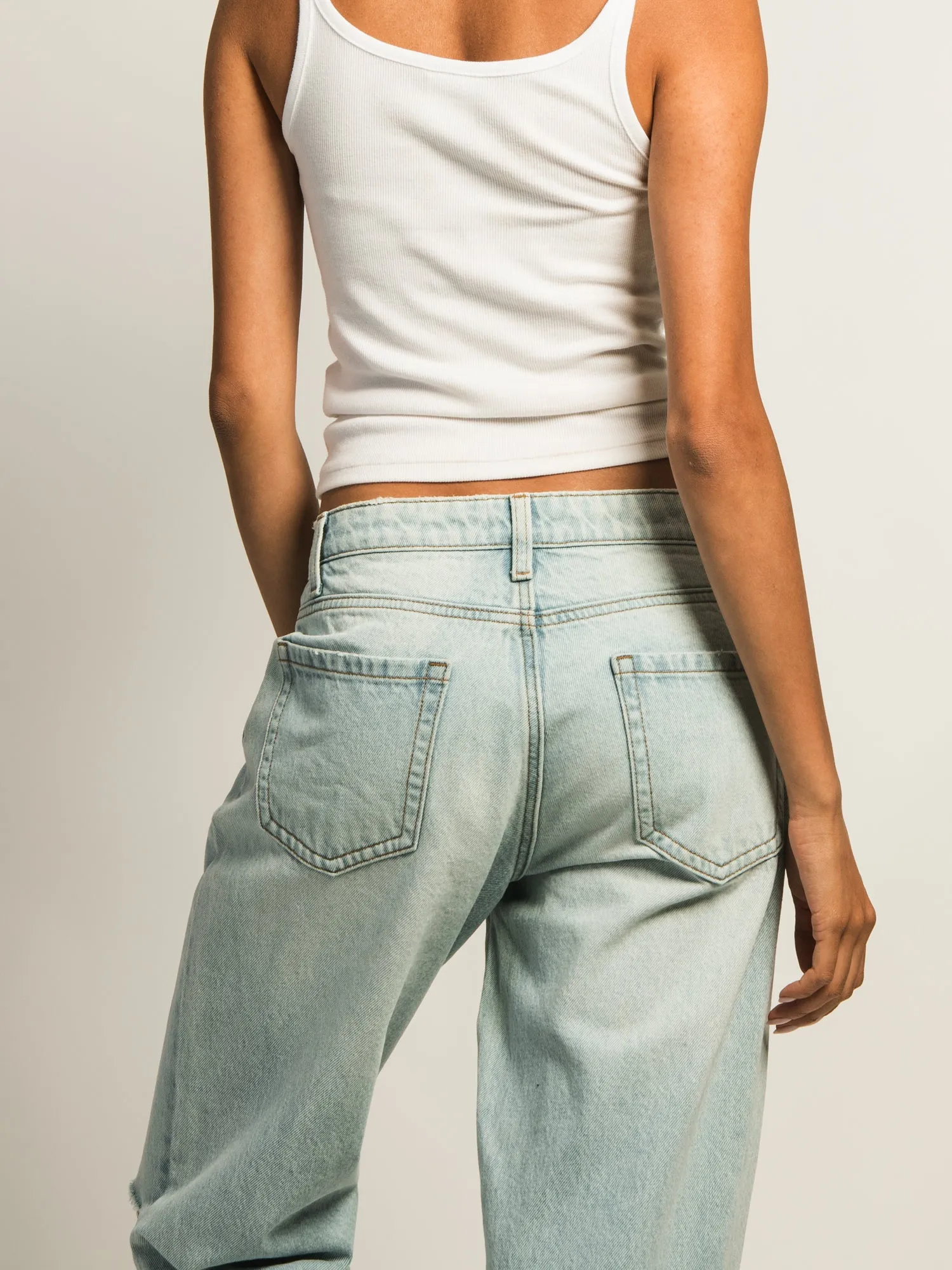 HARLOW BAGGY DISTRESSED JEAN sold by Boathouse product image thumbnail 5