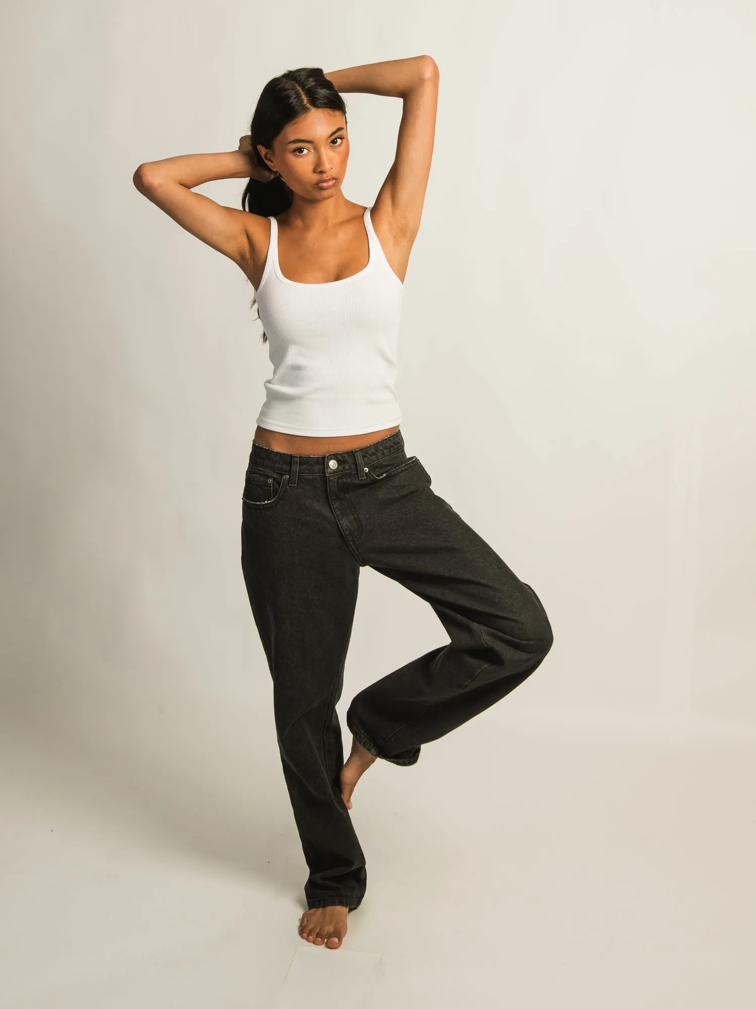 HARLOW BAGGY JEAN - BLACK sold by Boathouse product image thumbnail 3