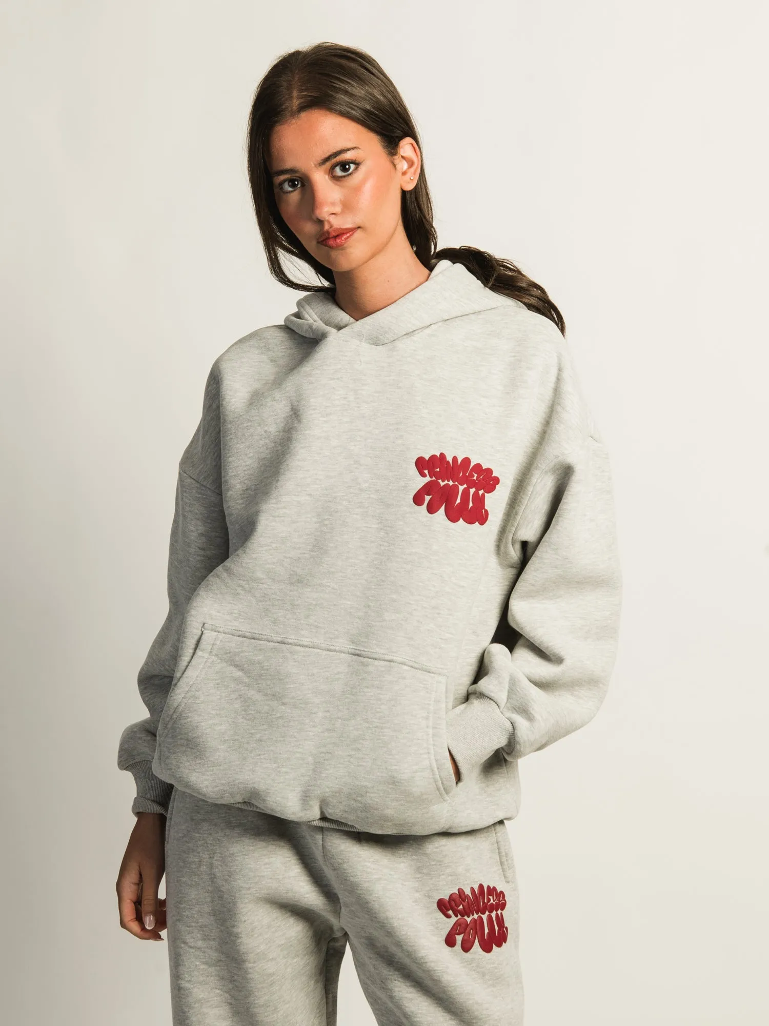 PRINCESS POLLY BUBBLE TEXT PULL OVER HOODIE sold by Boathouse product image thumbnail 2
