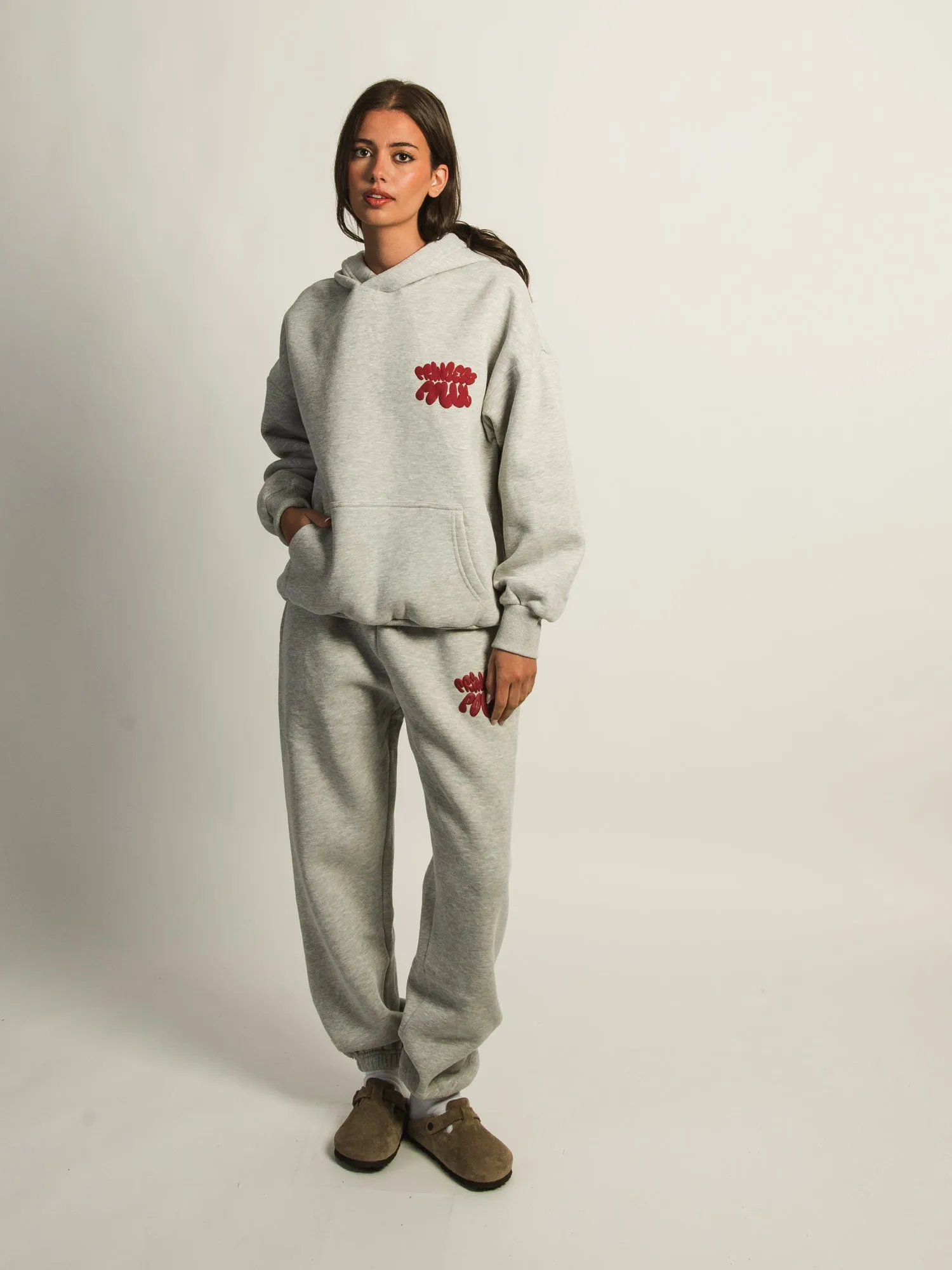 PRINCESS POLLY BUBBLE TEXT PULL OVER HOODIE sold by Boathouse product image thumbnail 3