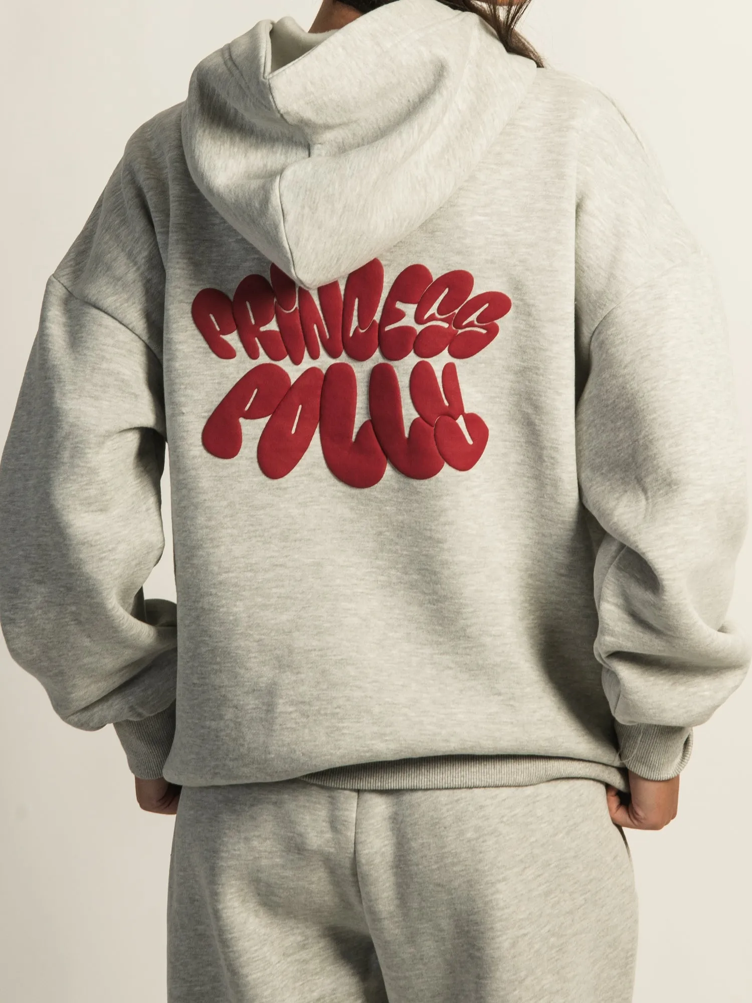 PRINCESS POLLY BUBBLE TEXT PULL OVER HOODIE sold by Boathouse product image thumbnail 5