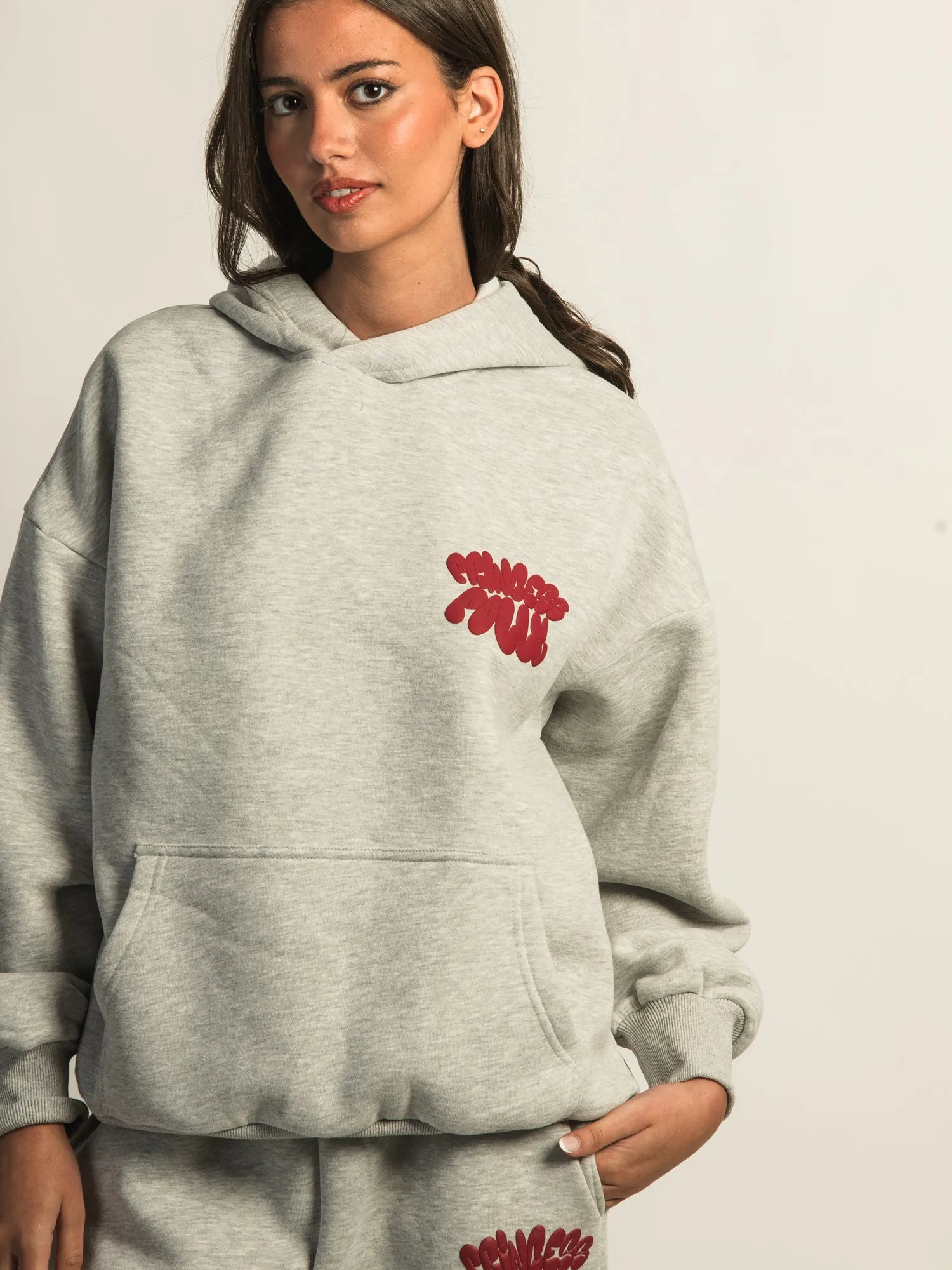 PRINCESS POLLY BUBBLE TEXT PULL OVER HOODIE sold by Boathouse product image thumbnail 4