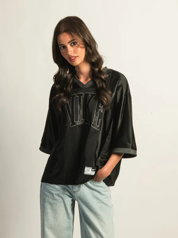 NIKE SPORTSWEAR STREET SHORT SLEEVE JERSEY - BLACK made by Nike