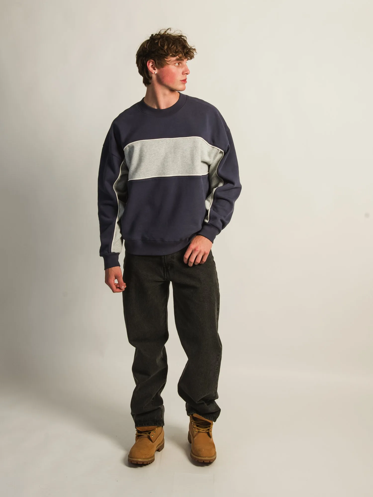 KOLBY STRIPED RELAXED CREW FIT - PERIWINKLE sold by Boathouse product image thumbnail 3