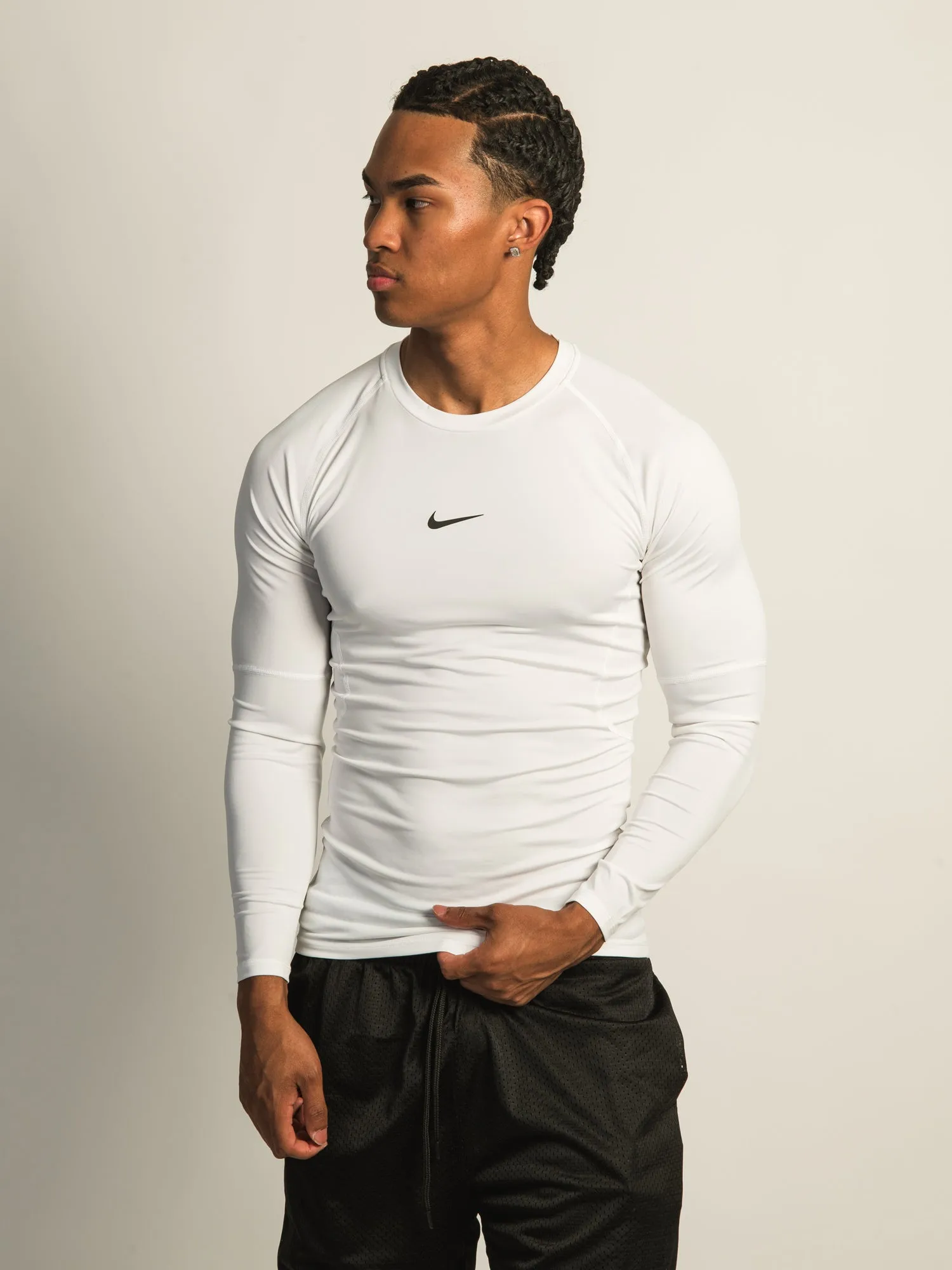 NIKE DRI-FIT LONG SLEEVE FITNESS TOP sold by Boathouse