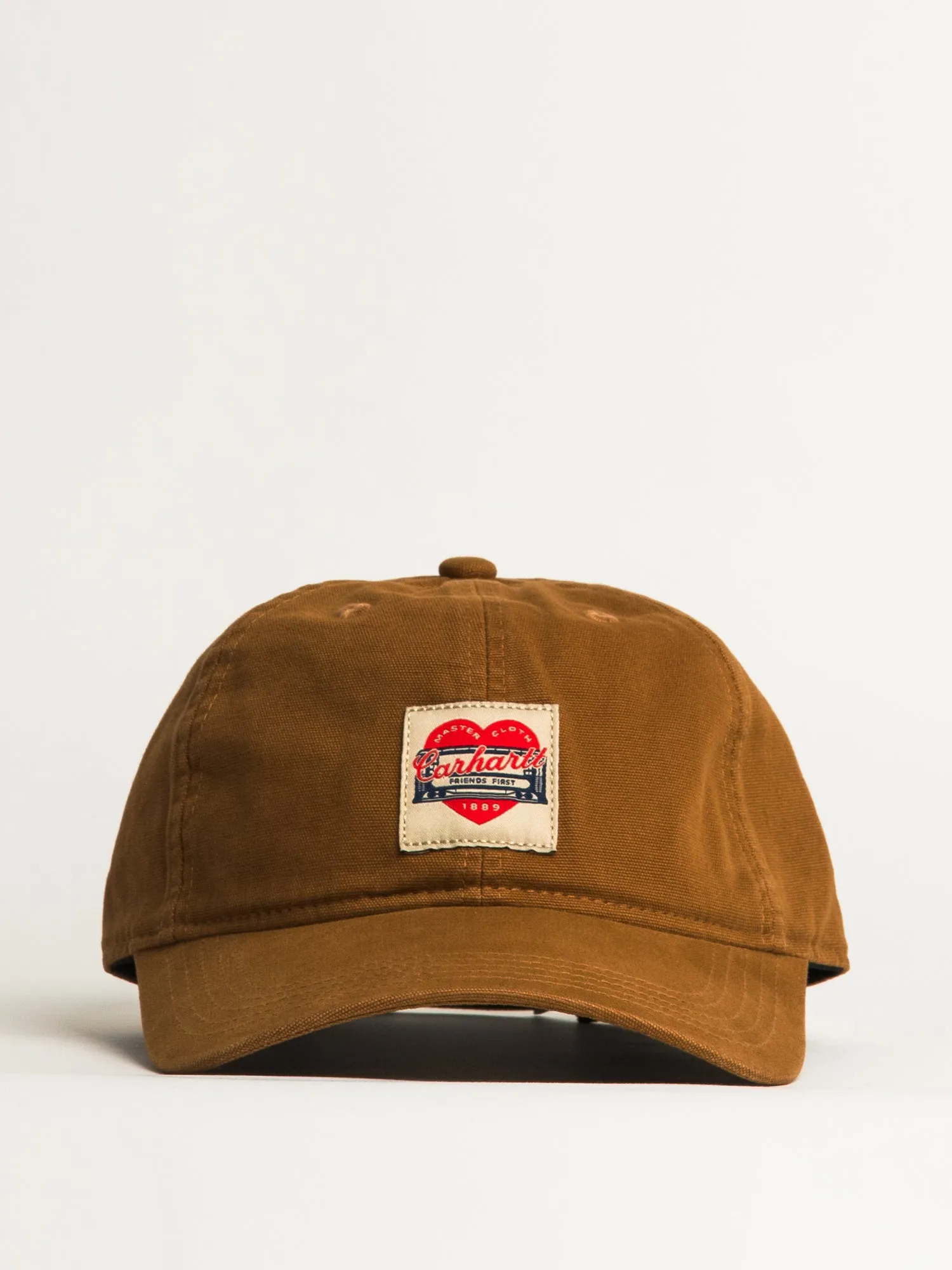 CARHARTT HEART PATCH CANVAS BALLCAP - BROWN sold by Boathouse product image thumbnail 2