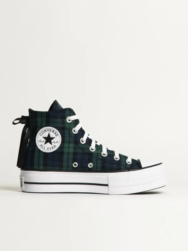 WOMENS CONVERSE CHUCK TAYLOR ALL-STARS LIFT SNEAKER - PLAID sold by Boathouse
