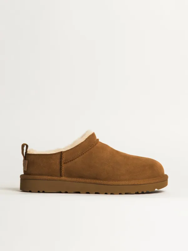 WOMENS UGG CLASSIC MICRO SLIPPER - CHESTNUT sold by Boathouse