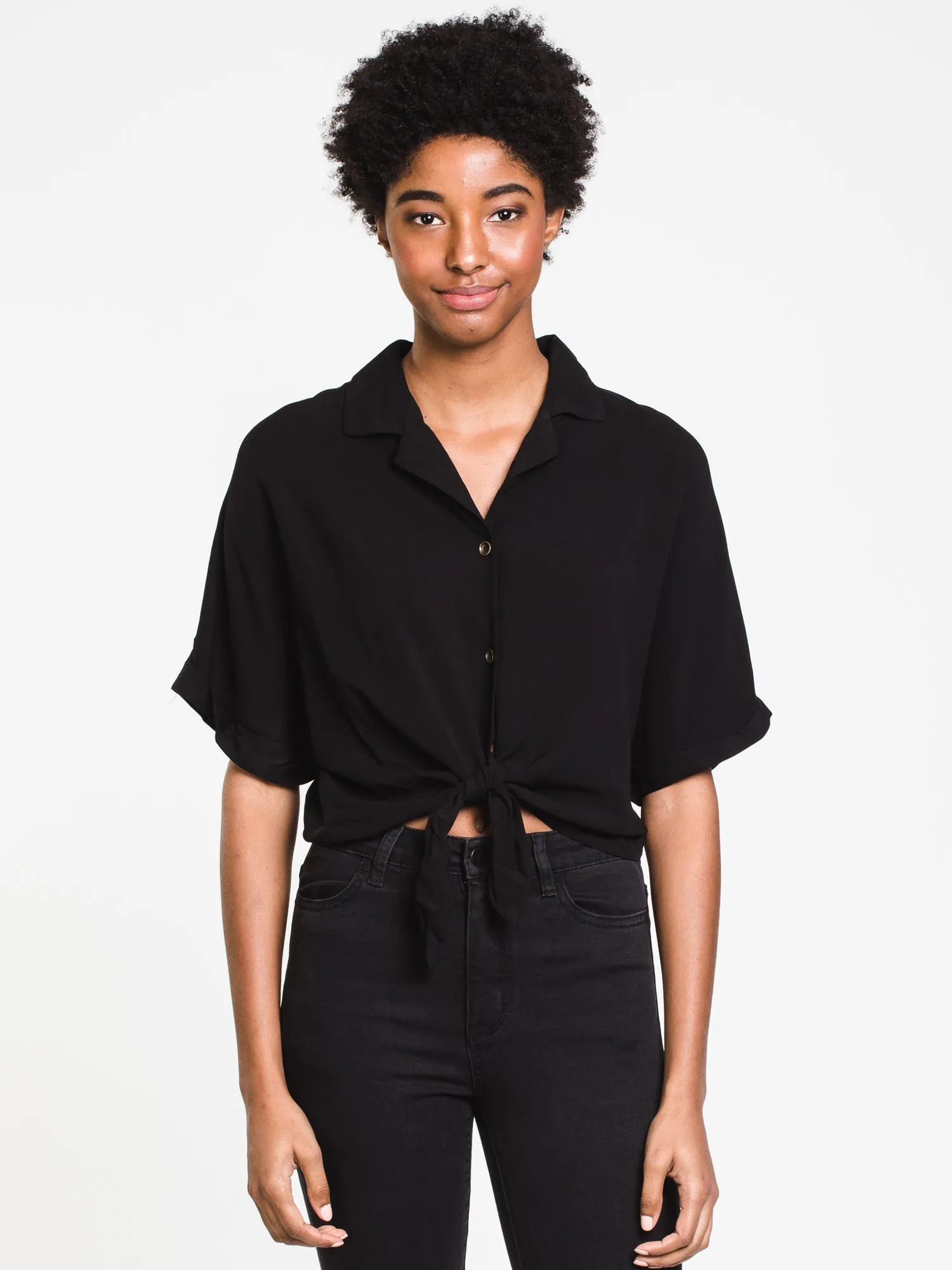 WOMENS CAMP TIE UP SHIRT - CLEARANCE sold by Boathouse product image thumbnail 5