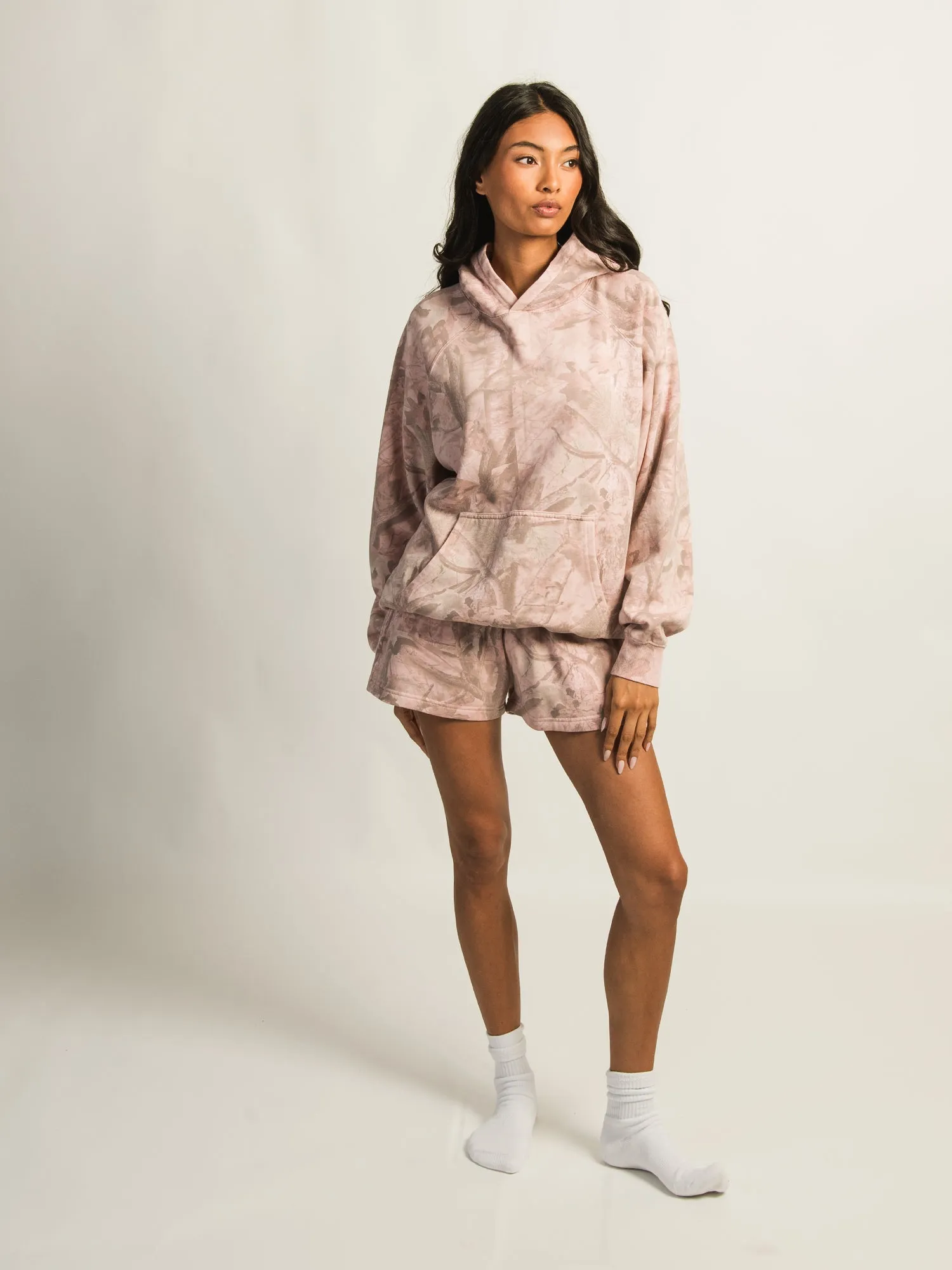 HARLOW CLOUD HOODIE - PINK CAMO sold by Boathouse product image thumbnail 3