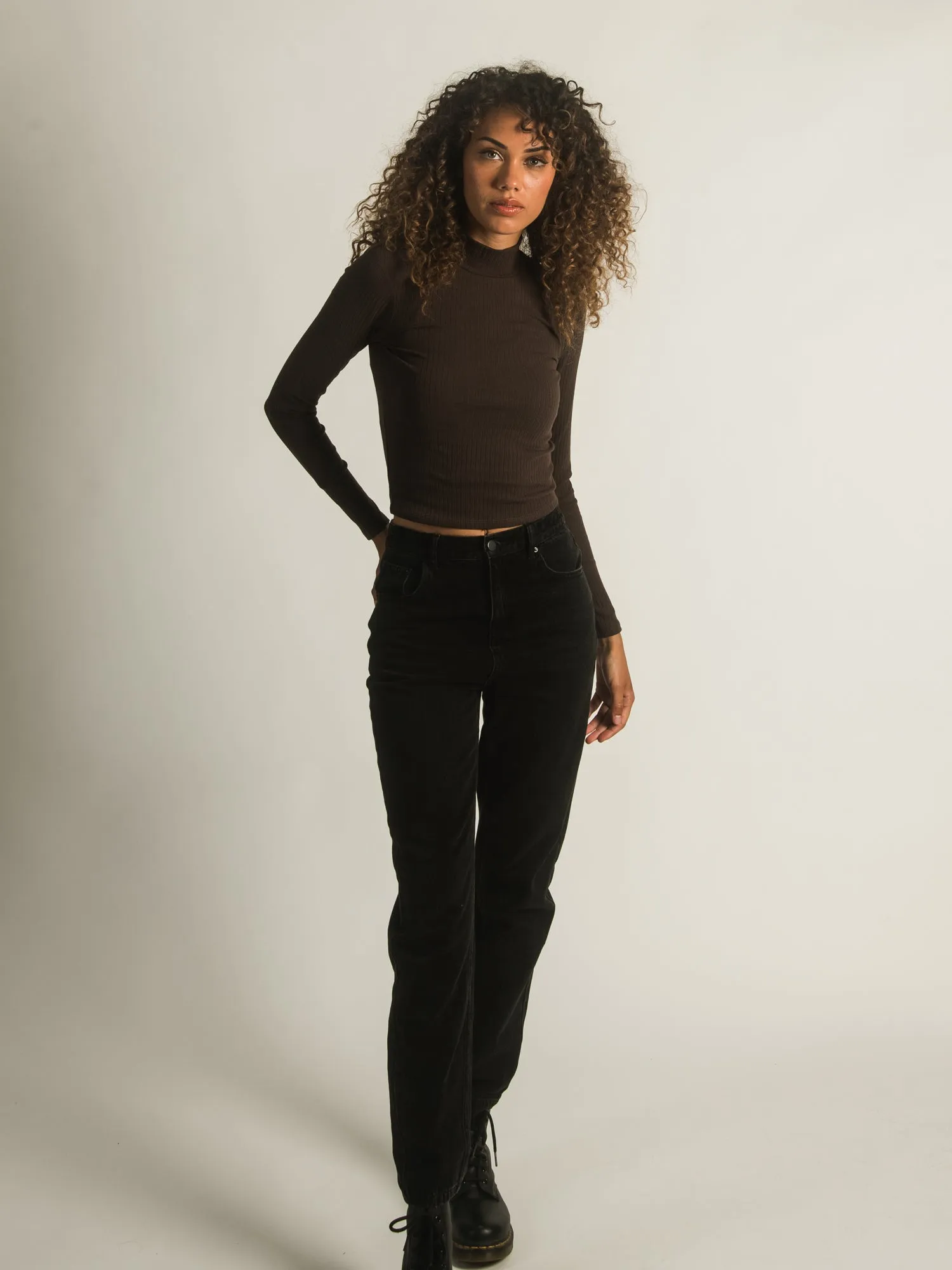 HARLOW PHEOBE LONG SLEEVE MOCKNECK - CLEARANCE sold by Boathouse product image thumbnail 4