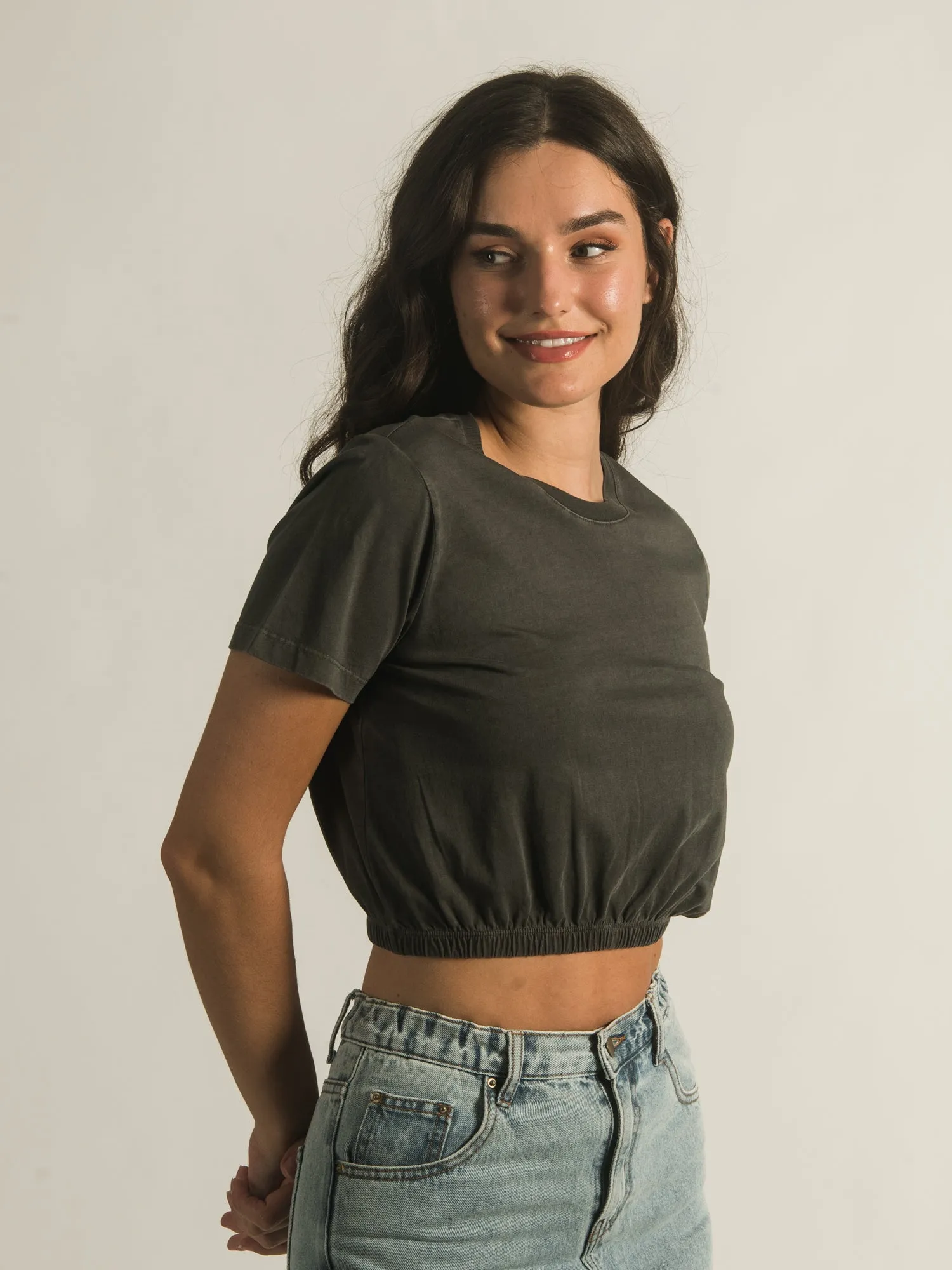 HARLOW MONICA ELASTIC TEE - CLEARANCE sold by Boathouse