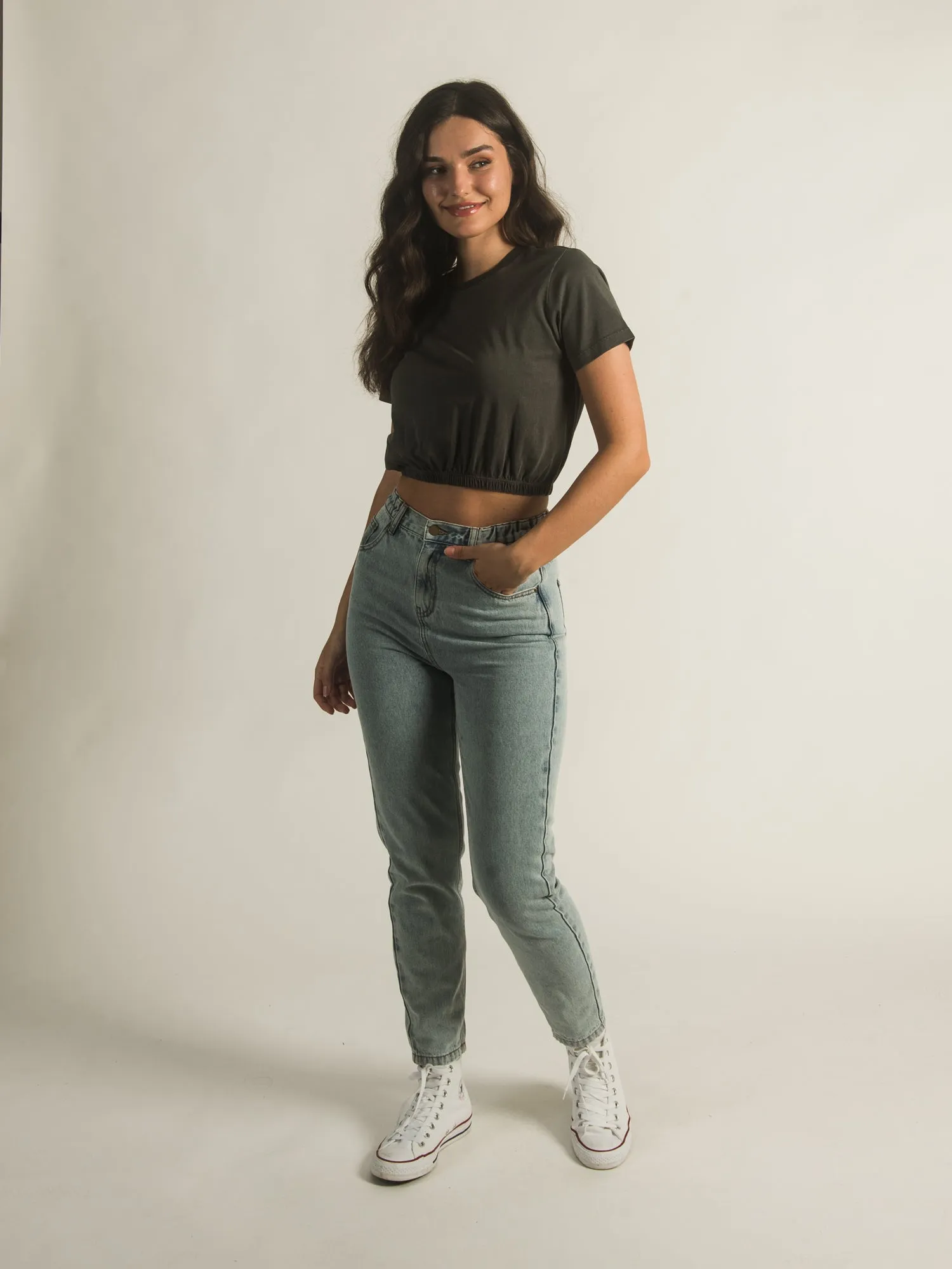 HARLOW MONICA ELASTIC TEE - CLEARANCE sold by Boathouse product image thumbnail 2