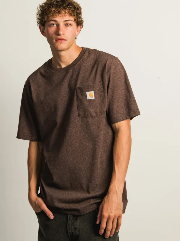 CARHARTT WORKWEAR POCKET T-SHIRT - SEPIA sold by Boathouse