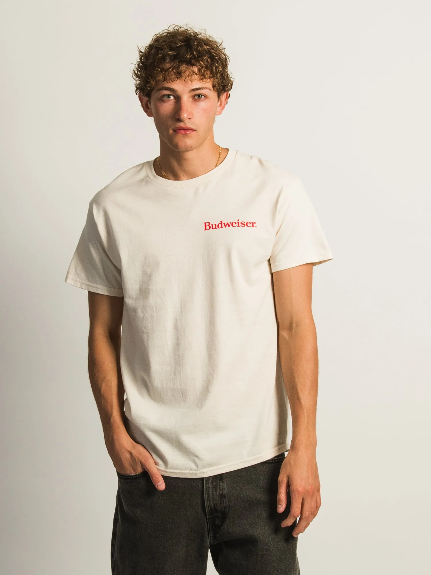 BUDWEISER RETRO T-SHIRT sold by Boathouse product image thumbnail 4