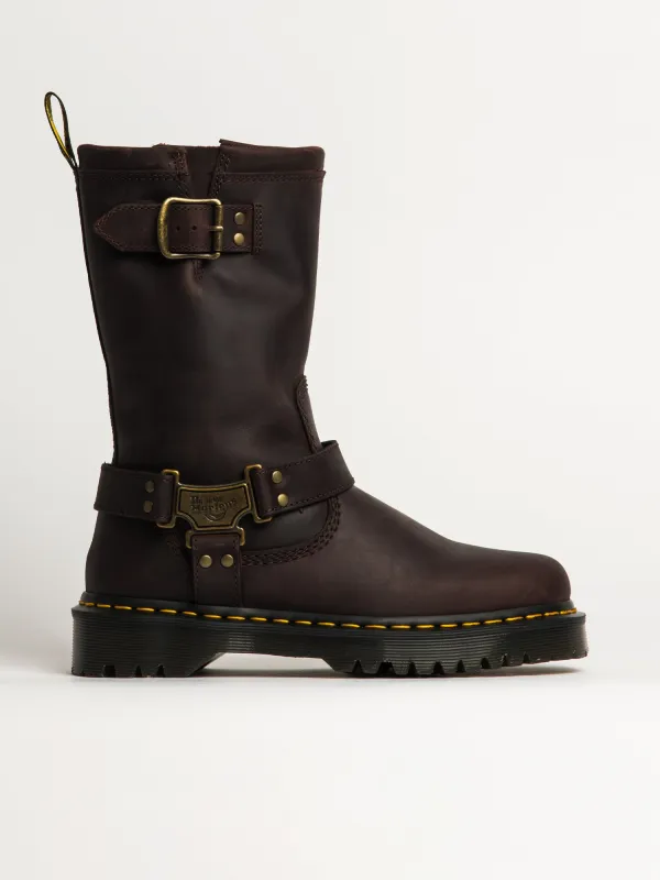 WOMENS DR MARTENS ANISTONE HI BOOT - BROWN sold by Boathouse