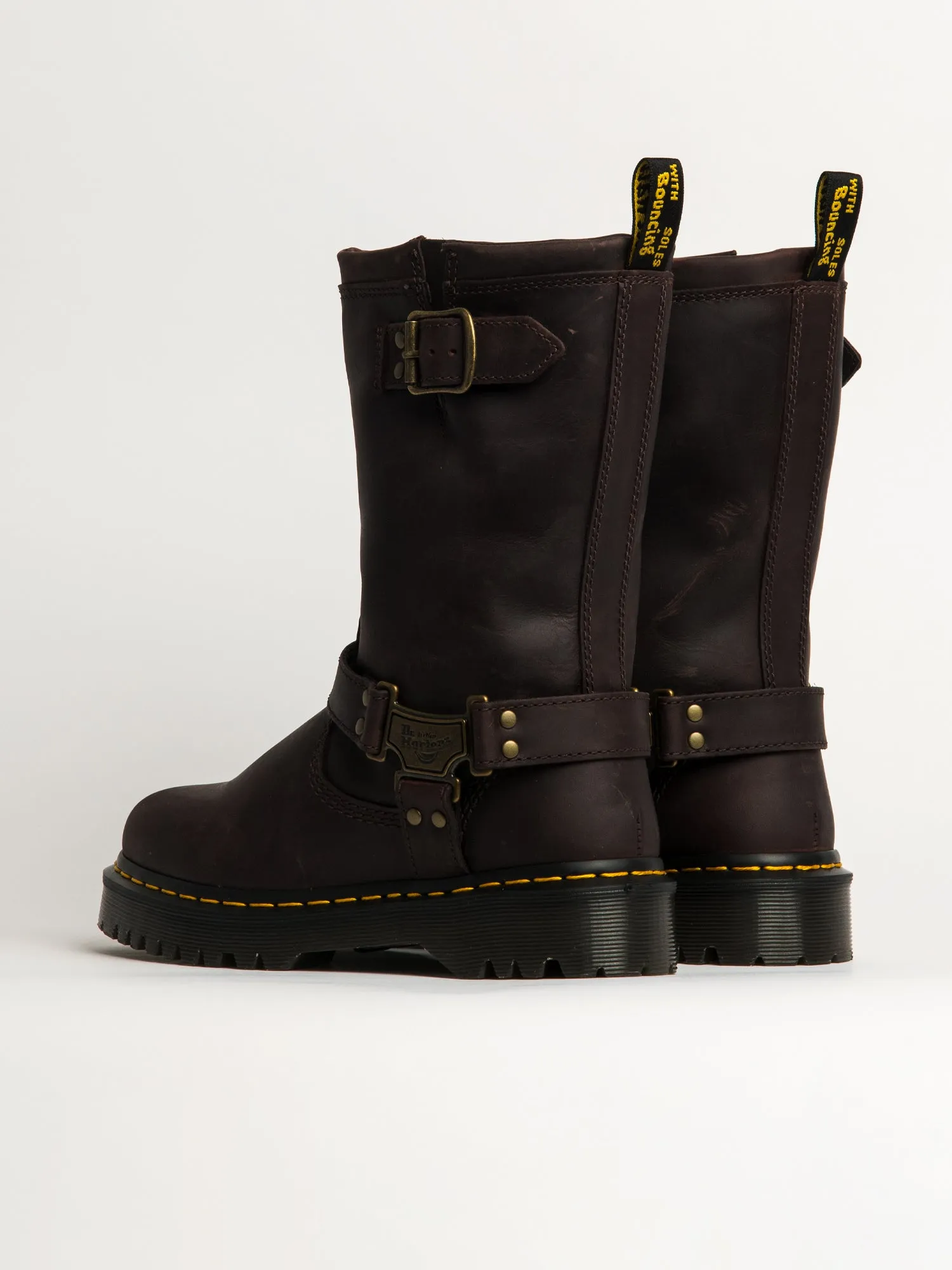 WOMENS DR MARTENS ANISTONE HI BOOT - BROWN sold by Boathouse product image thumbnail 4