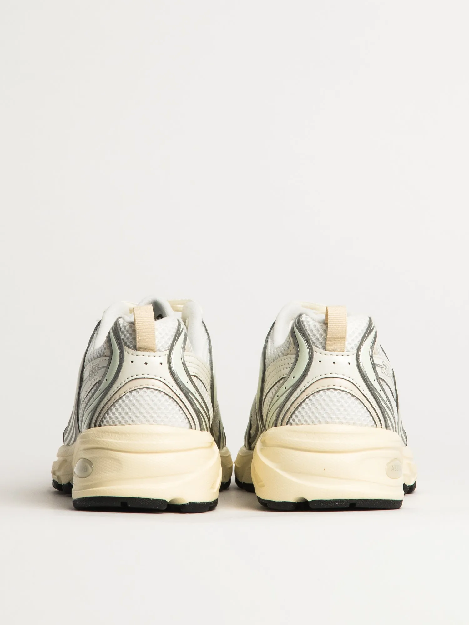 WOMENS NEW BALANCE THE 530 SNEAKER - SILVER METALLIC LINEN sold by Boathouse product image thumbnail 4