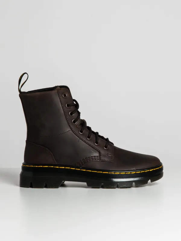 WOMENS DR MARTENS COMBS LEATHER CRAZY HORSE BOOT made by Dr. Martens