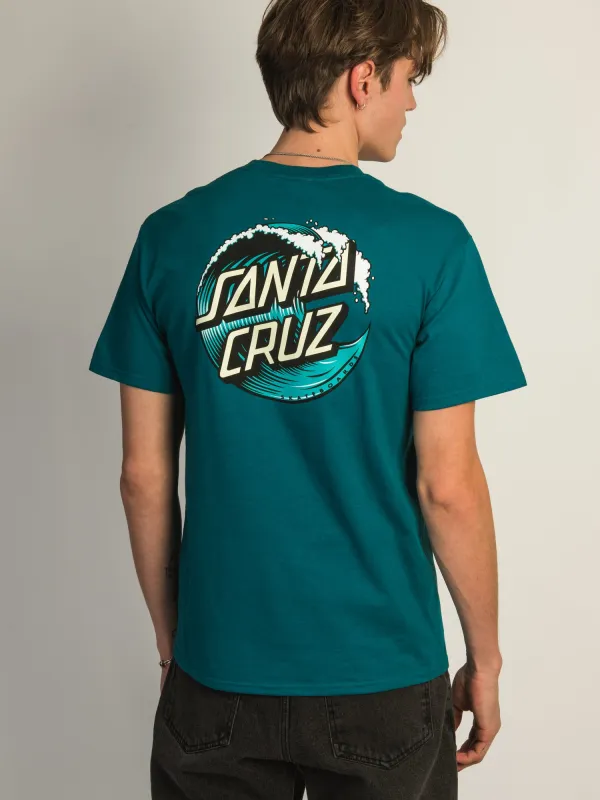 SANTA CRUZ WAVE DOT T-SHIRT sold by Boathouse