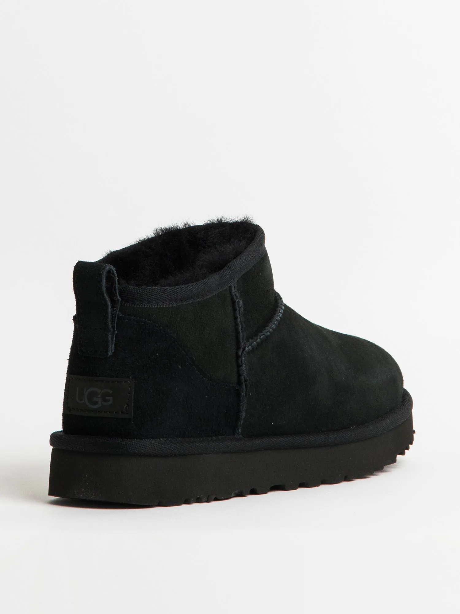 WOMENS UGG CLASSIC ULTRA MINI BOOT - BLACK sold by Boathouse product image thumbnail 3