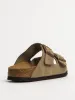 WOMENS BIRKENSTOCK ARIZONA NARROW SANDALS - TAUPE sold by Boathouse