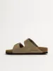 WOMENS BIRKENSTOCK ARIZONA NARROW SANDALS - TAUPE sold by Boathouse