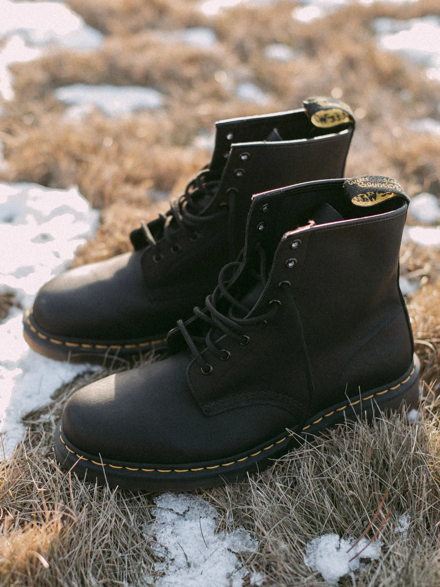 WOMENS DR MARTENS NAPPA LEATHER LACE UP BOOTS sold by Boathouse product image thumbnail 3