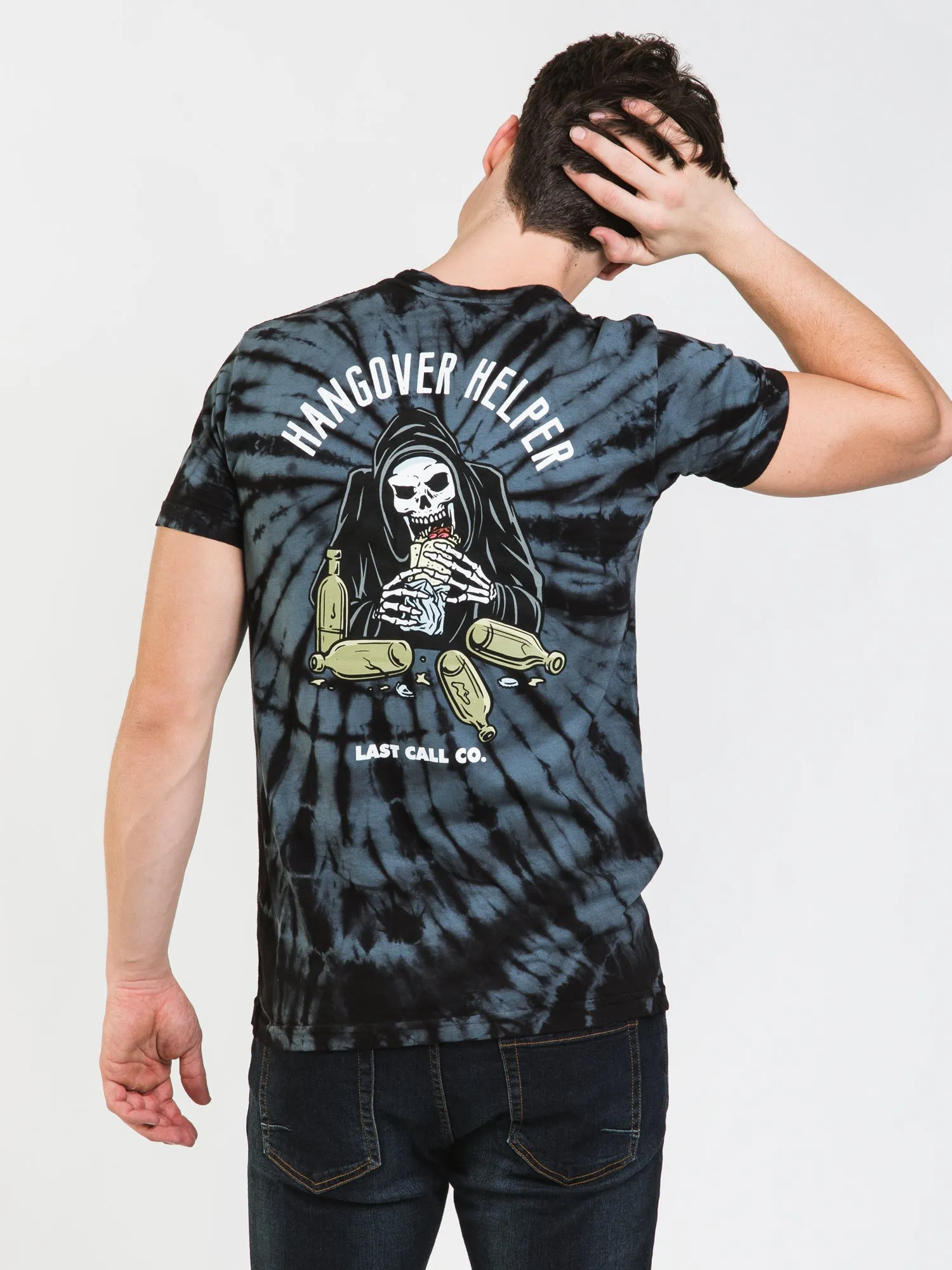 LAST CALL HELPER SPIRAL TIE DYE T-SHIRT - CLEARANCE sold by Boathouse