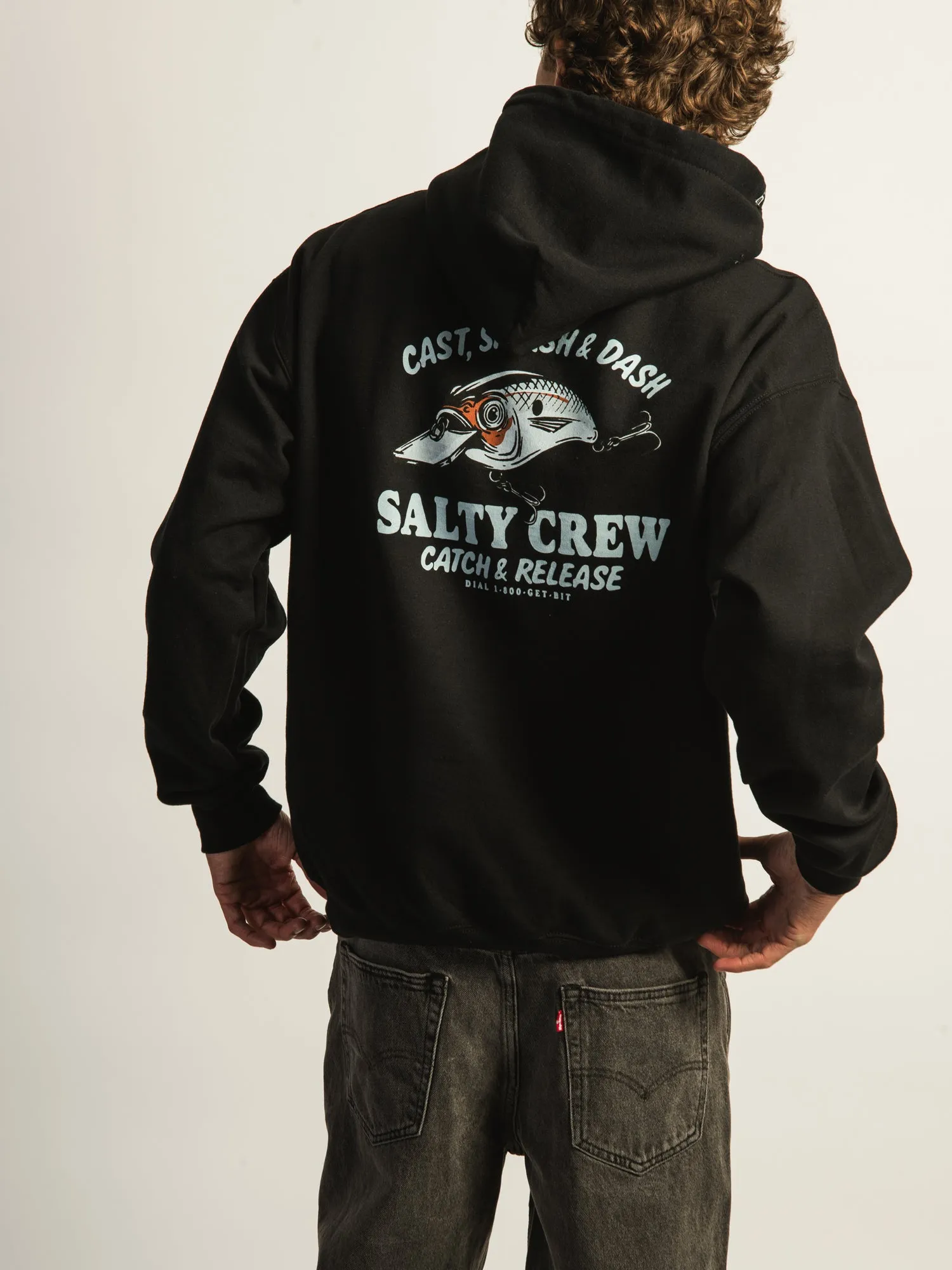 SALTY CREW CAST LIFE FLEECE HOODIE sold by Boathouse